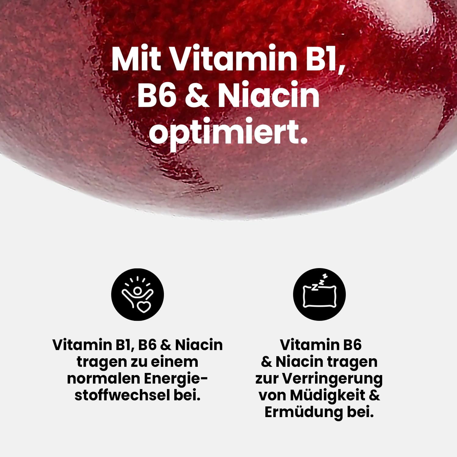 Best Body Nutrition ZEROP Vital Zuckerfreies Getränkekonzentrat Sirup Kirsche Ohne Aspartam 1 L ergibt 80 L Getränk Fitness Drink mit Vitaminen B1 B6 Niacin Kalorienarm Wassersprudler