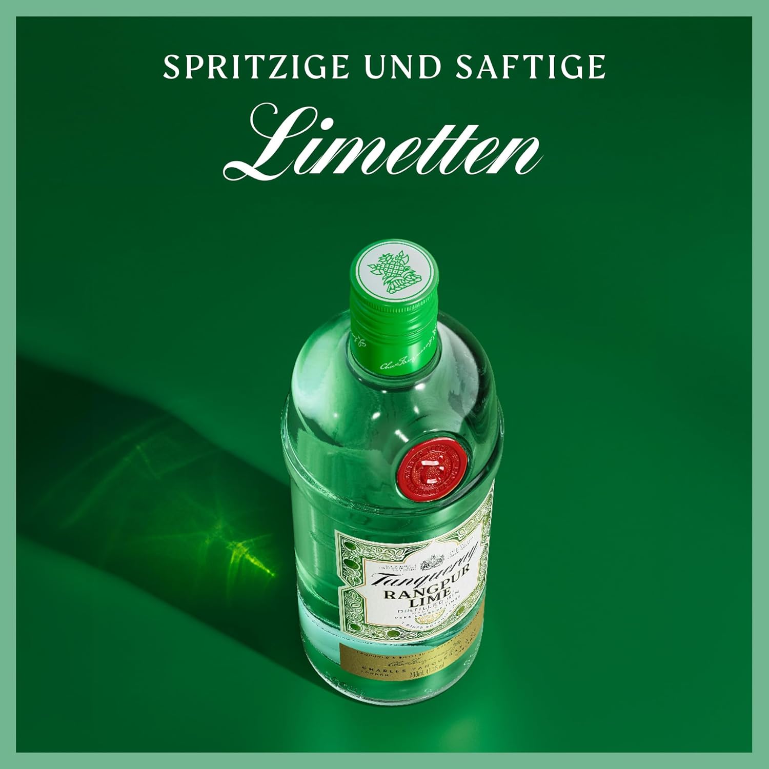 Tanqueray London Dry Gin | aromatischer Gin | 4-fach destilliert auf englischem Boden | 43,1% vol | 1000ml Einzelflasche
