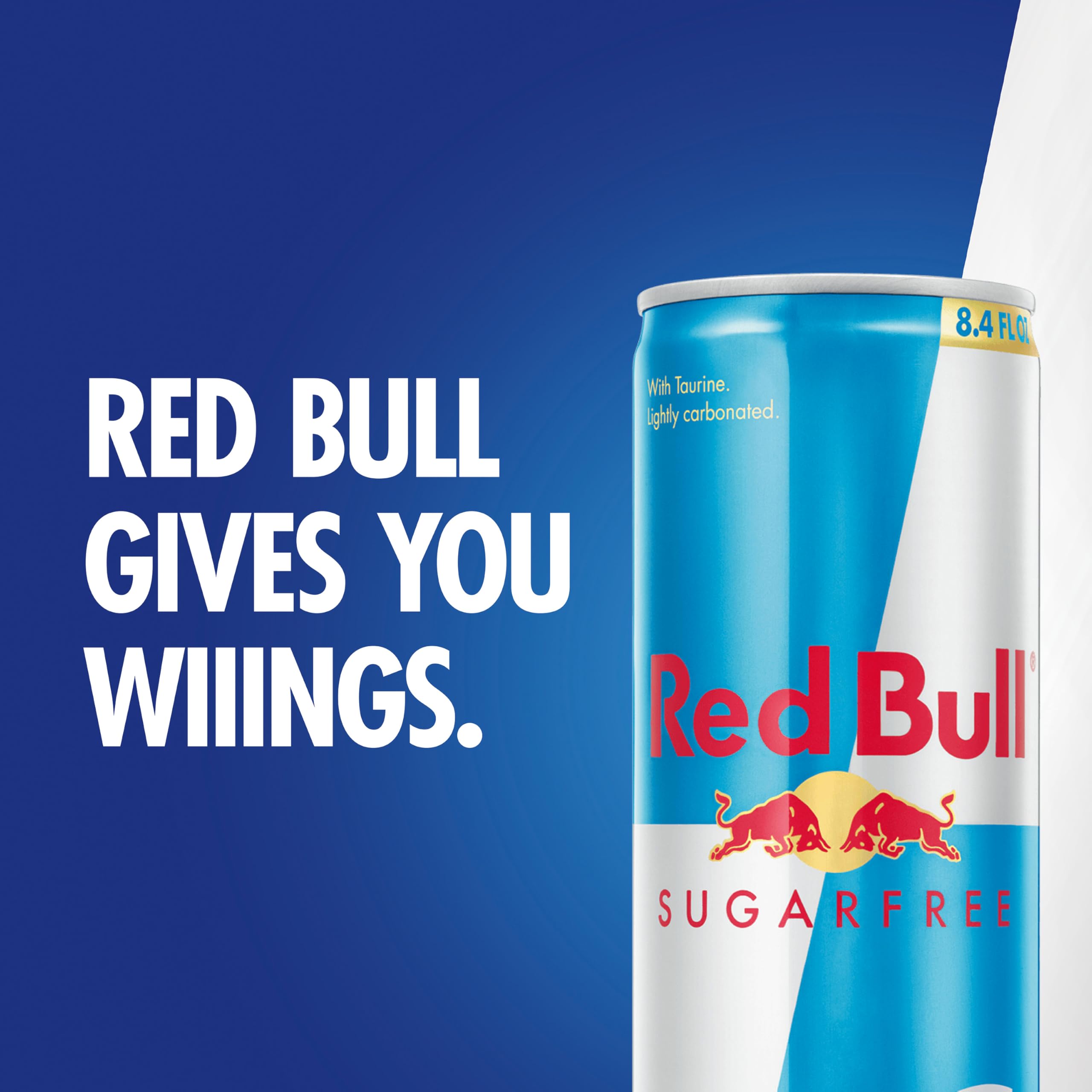 Red Bull Sugar Free Energy Drink with 151mg Caffeine plus Taurine & B Vitamins, 16 Fl Oz, Pack of 12 Cans