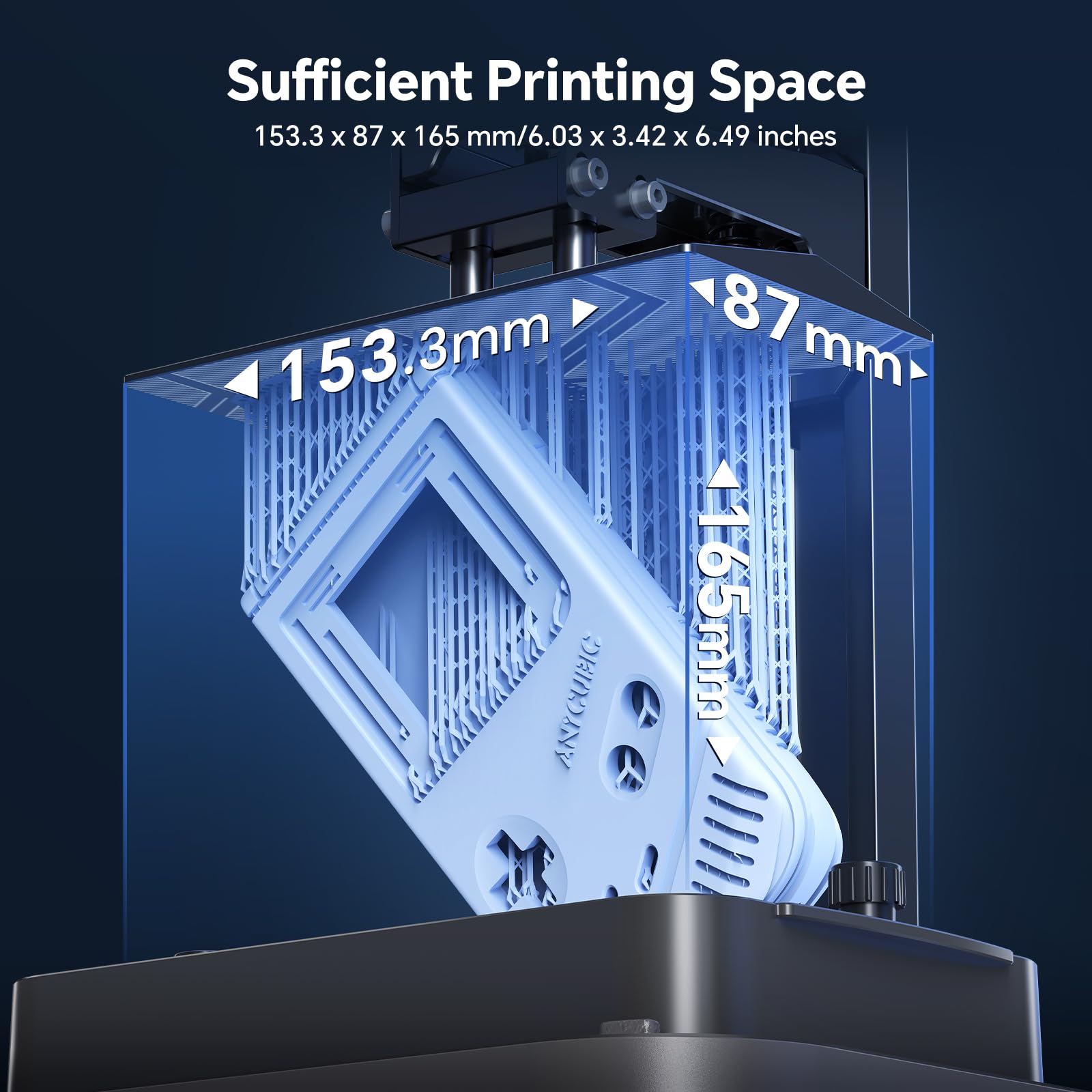 ANYCUBIC Resin 3D Printer, Photon Mono M7 MAX 13.6-inch 7K Mono LCD, High Precision, Temperature Control, Efficient Productivity, Large Printing Size of 11.73 x 6.46 x 11.81 Inch