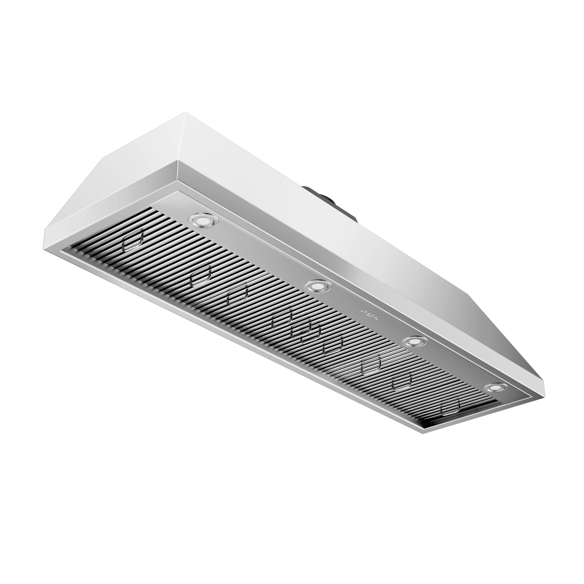 CT Copper Tailor Built-in Range Hood Insert Vent 48 Inch, 1150 CFM with 4-Speed Fan, LED Light, Dishwasher-safe Baffle Filter,Stainless Steel