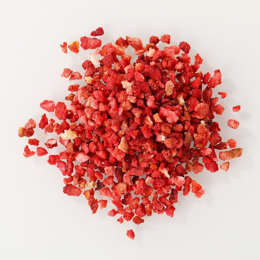 Premium Freeze Dried Strawberries Pieces 6.5 Oz/185g,Frozen Dried Strawberry,100% Natural & No Additives.