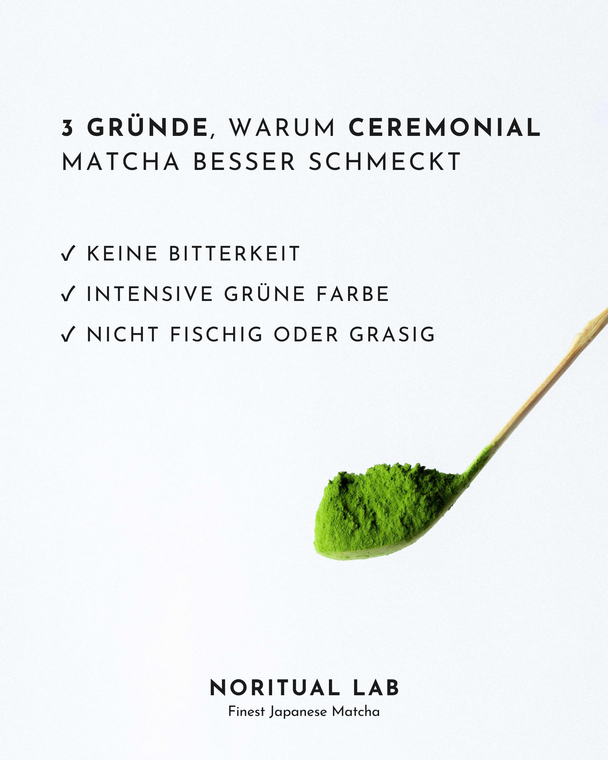 Ceremonial Matcha - Reines Matcha Pulver aus Japan - Ceremonial Grade - Original Matcha Grüntee - Erste Ernte - 100% Natürlich und Laborgeprüft
