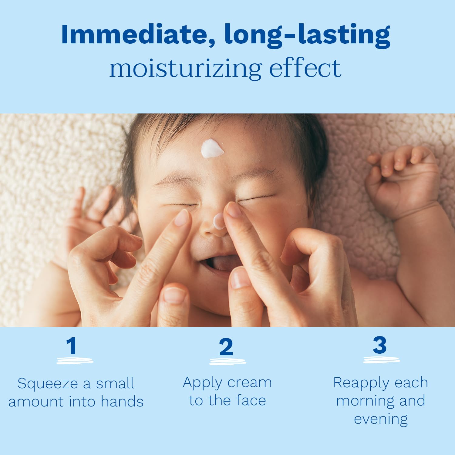 Mustela Hydra Bebe Gesichtscreme ab Geburt, 40 ml