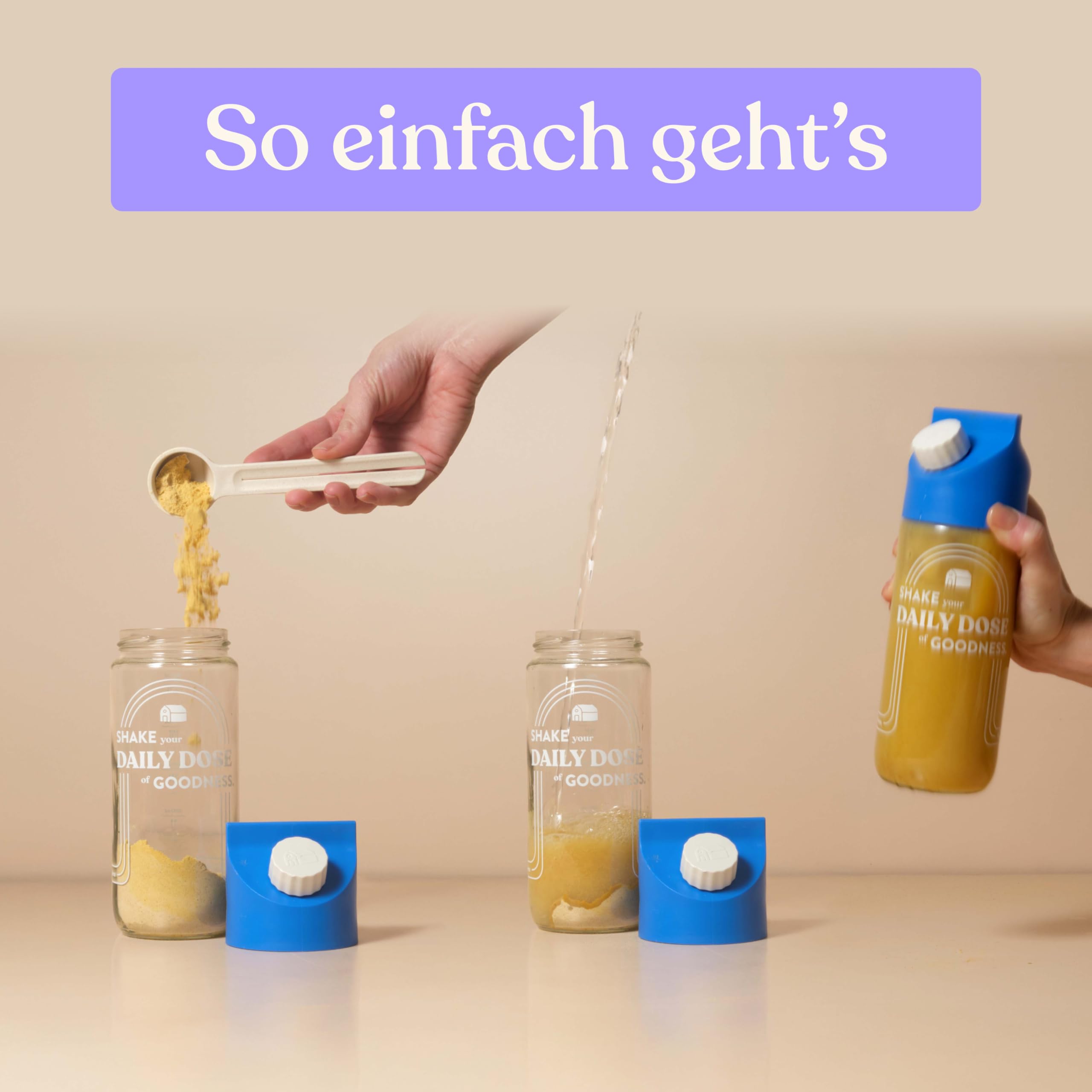 Blue Farm Pure Oat Base (ehem. BIO) für bis zu 20 Liter Haferdrink zum Selbermischen – 100% beste Bio-Qualität – 100% vegan, laktosefrei & glutenfrei – 90% weniger Verpackungsmüll – Vorteilspack