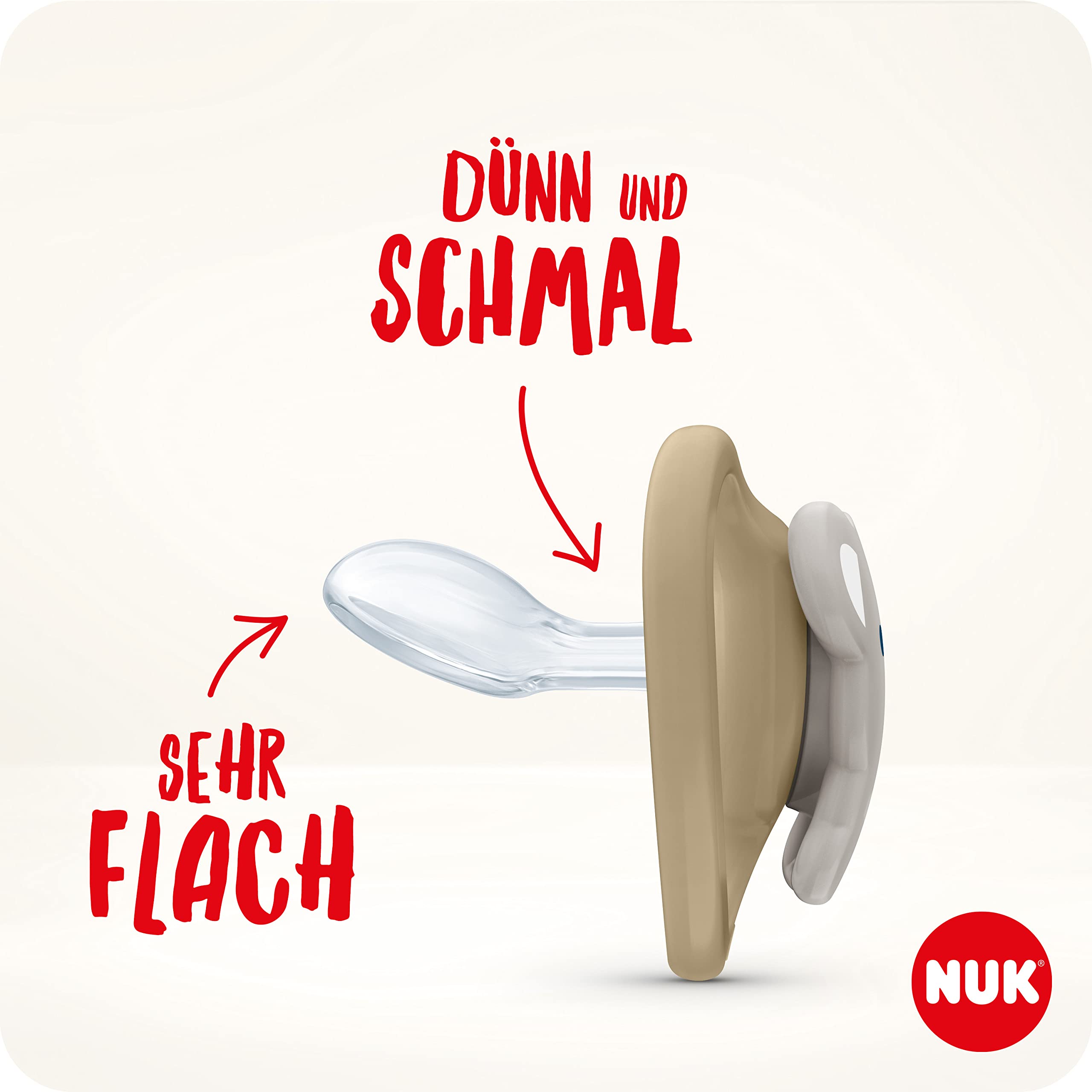 NUK Perfect Match Air Day & Night Baby-Schnuller | 0-6 Monate | Leuchtende Schnuller, die Luftzirkulation fördern & Speichelrash verhindern | 95% Baby-Akzeptanz** | Sortiert | 4 Stück
