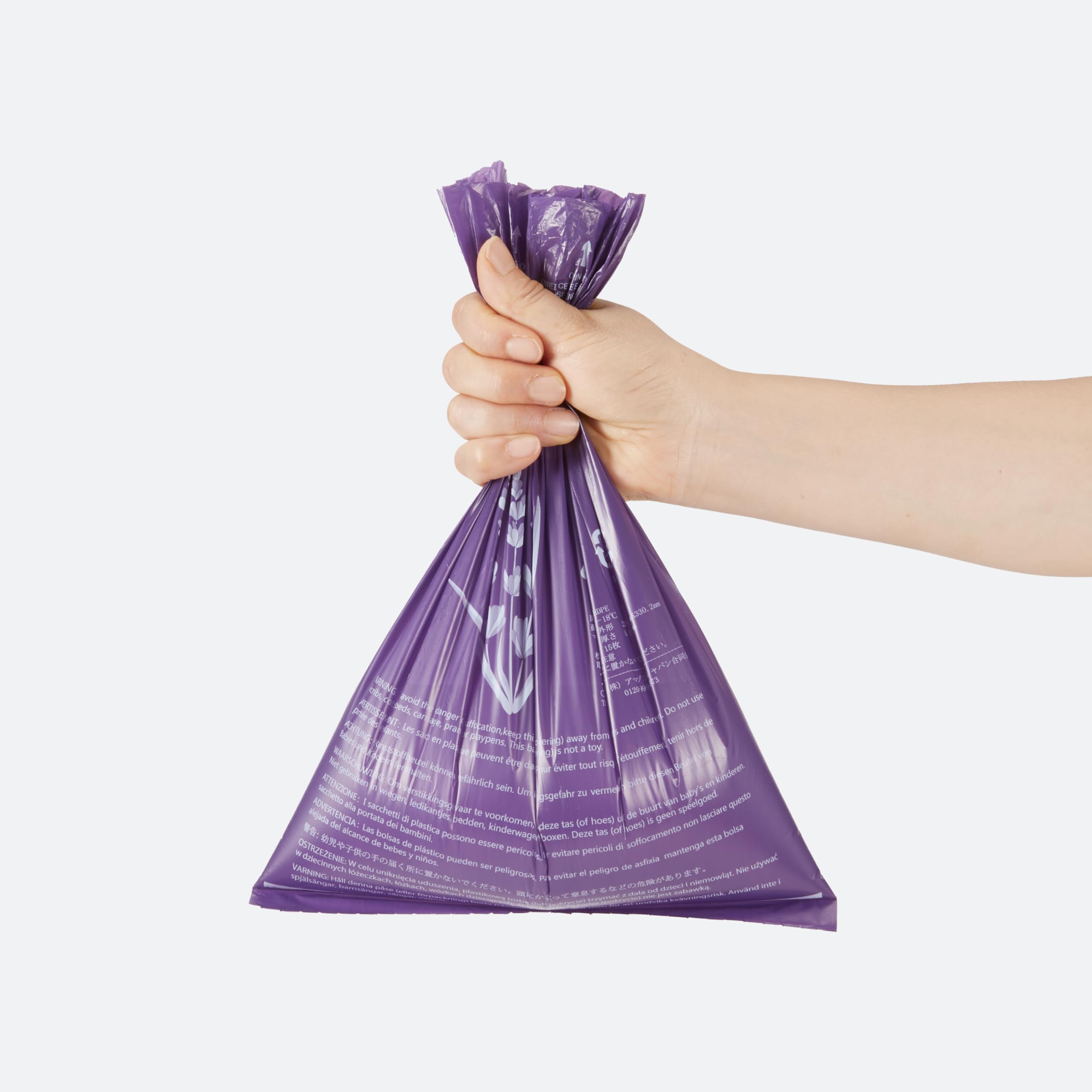 Amazon Basics Hundekotbeutel mit Spender und Leinenclip, Unparfümiert, 300 Beutel (20 Packungen mit je 15 Beuteln), Schwarz