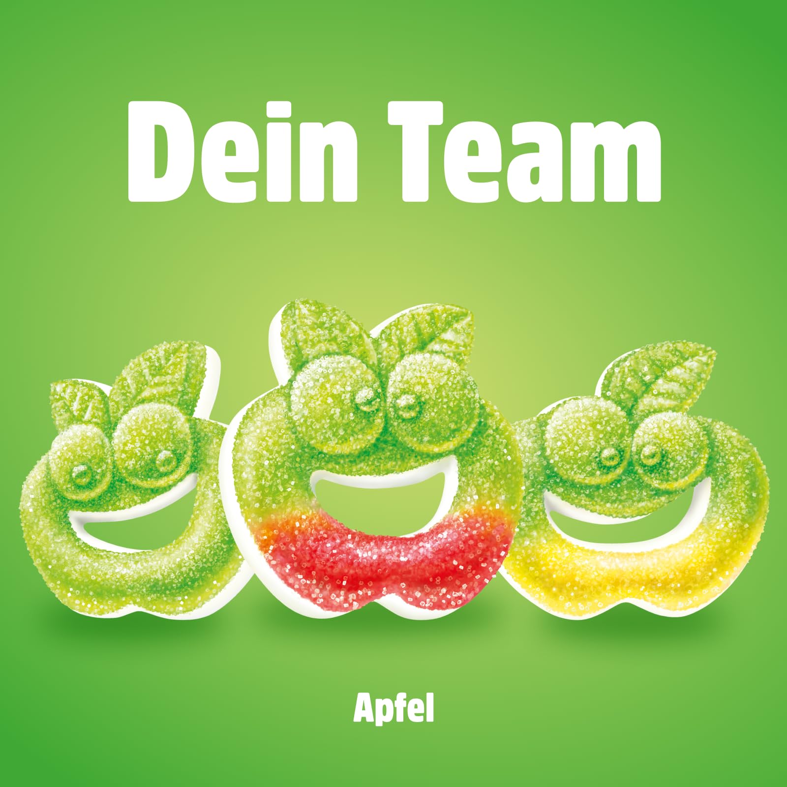 nimm2 Lachgummi Happies – 1 x 325 g – Fruchtgummis mit Fruchtsaft und Vitaminen – Süßigkeit in sechs Geschmacksrichtungen