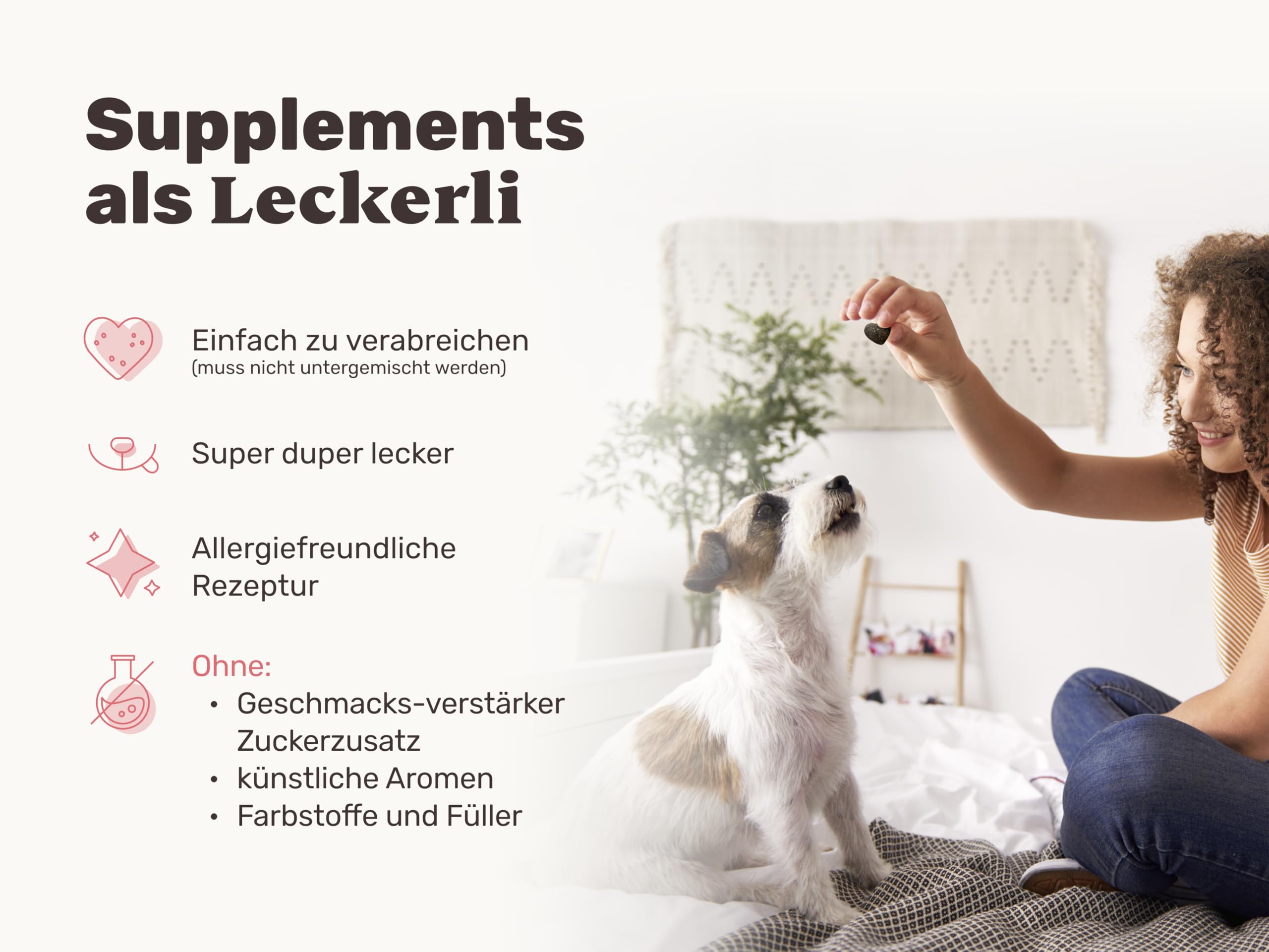 9-in-1 Probiotika für Deinen Hund - Lucky Belly Hypoallergen Allergie Fit ohne Huhn 120 Drops (350g) von mammaly-Bei Magenprobleme & Verdauungsprobleme für Magen-Darm,Verdauungssnacks bei Gras fressen