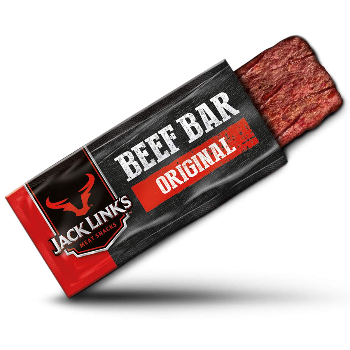 Jack Links Protein Riegel Beef Original – 30er Pack (30 x 22,5 g) – Low Carb Proteinriegel - Eiweißriegel - Protein Bar - Energieriegel - Snack für unterwegs und im Gym, Fitness - High Protein Snack