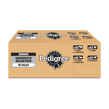 PEDIGREE DOGCARE Hundefutter Portionsbeutel Chunks in Soße Adult 40 x 100g