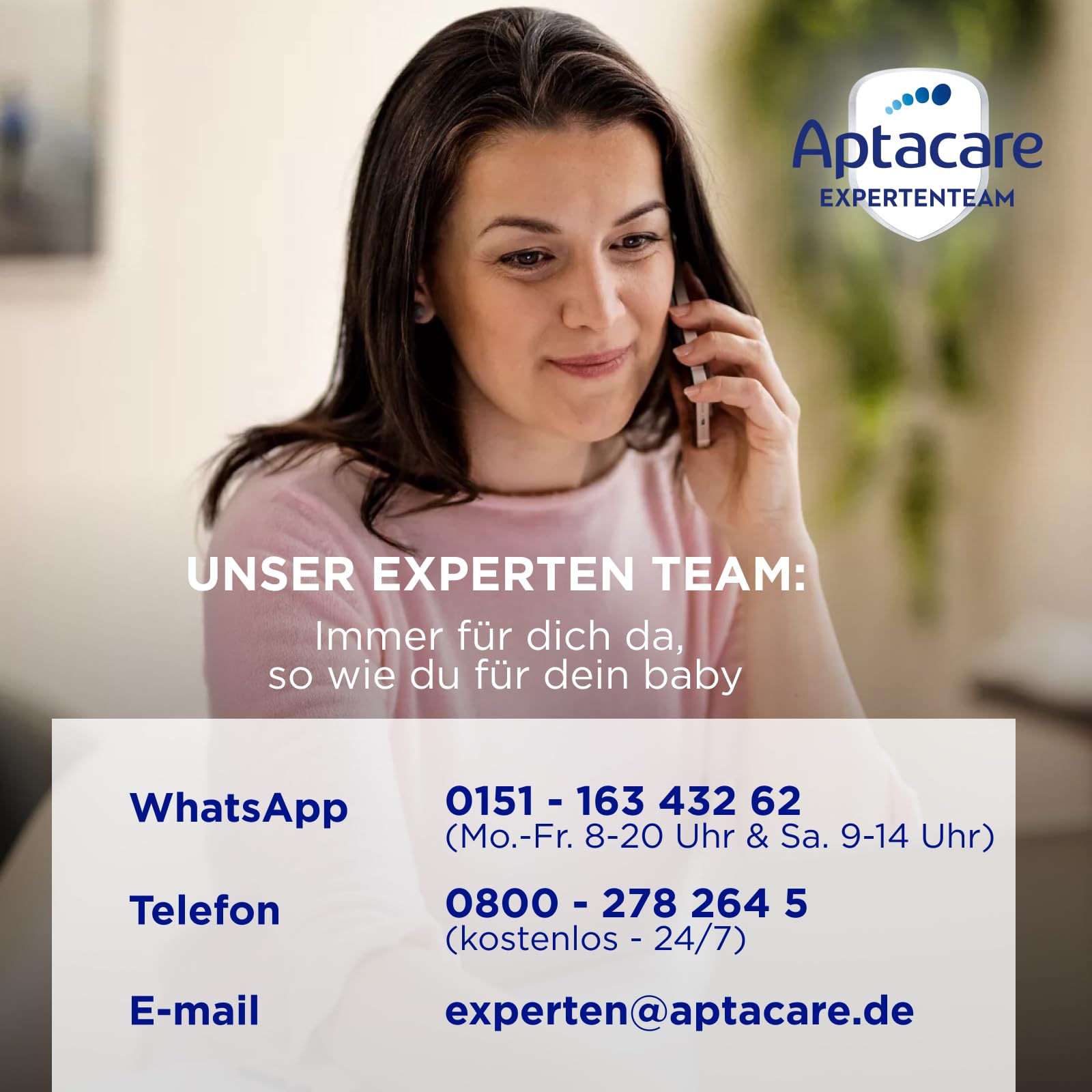 Aptamil HA PRE – Anfangsmilch von Geburt an, Mit DHA, Nur Laktose, Ohne Palmöl, Babynahrung, Milchpulver, 1 x 800 g