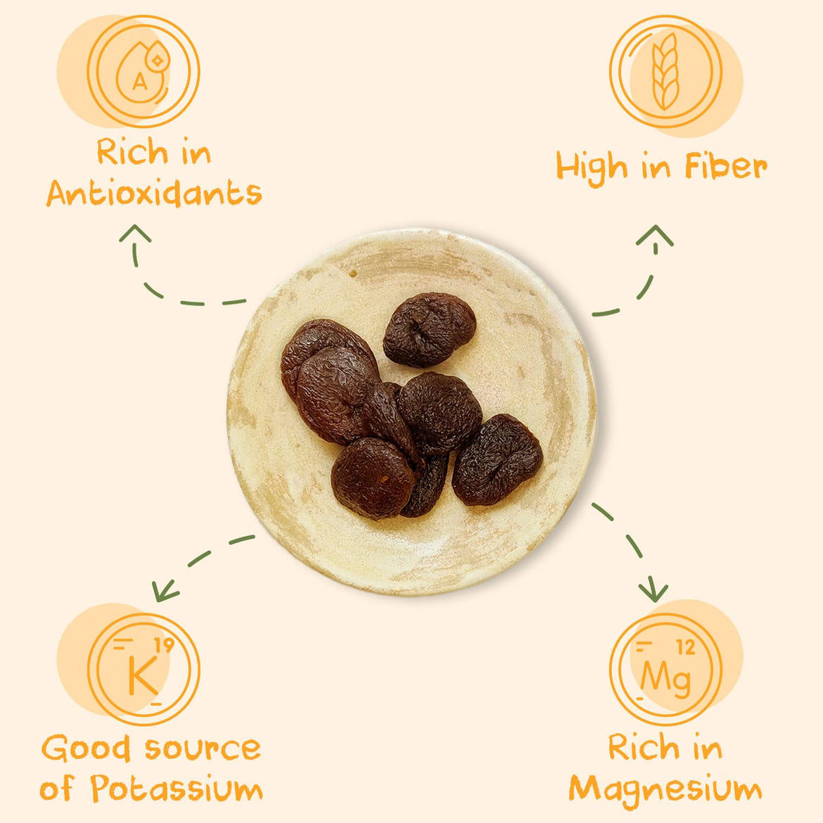 Sunny Fruit Soft Organic Turkish Dried Apricots, 2 Pound Bulk Bag | No Preservatives, No Sugar Added, No Sulfides | Healthy, Naturally Sweet Snack | ORGANIC, NON-GMO, VEGAN, HALAL, KOSHER