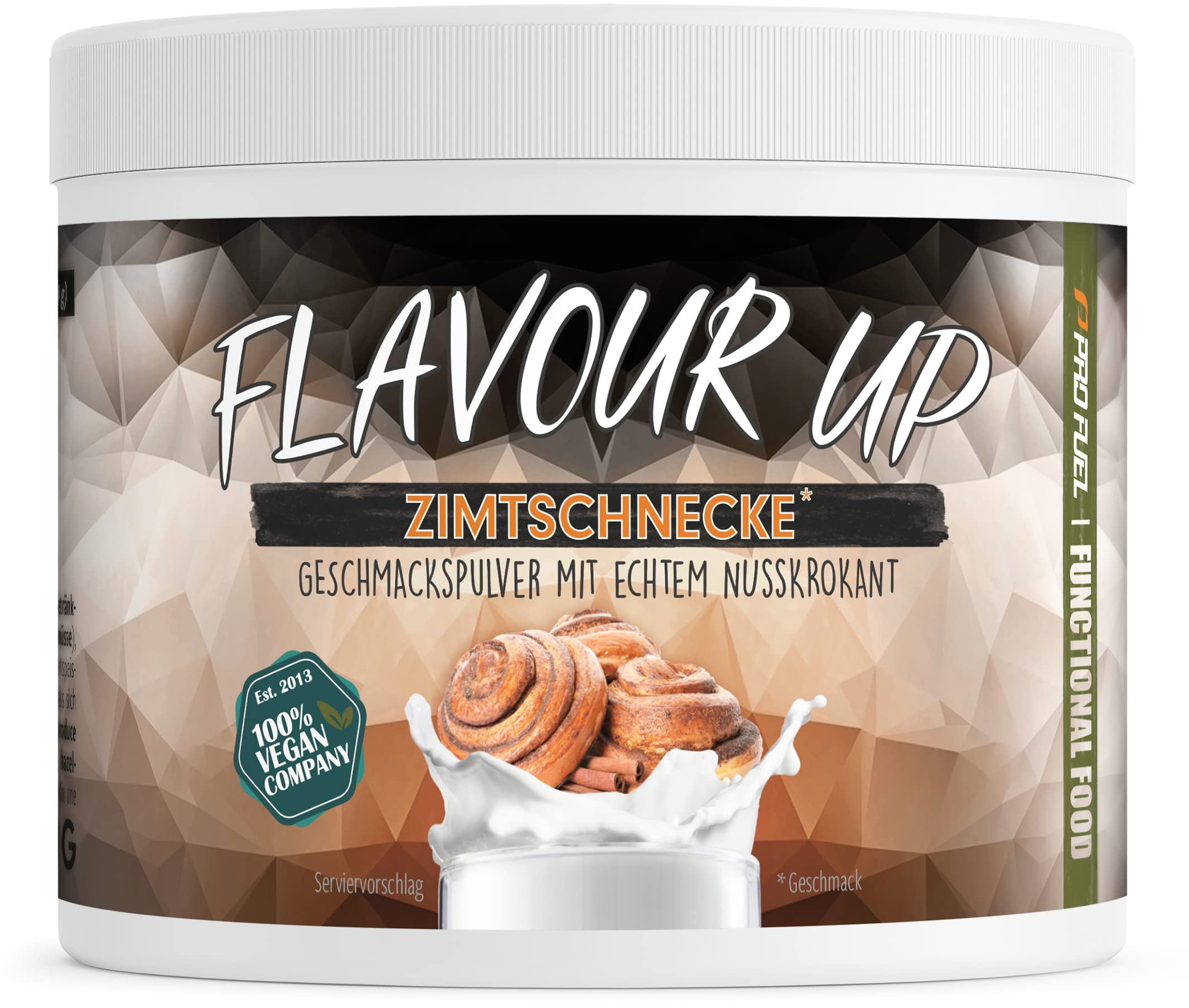 Geschmackspulver MIX PACK mit 8x30g Proben, 8 unglaublich leckere Flavours, nur 8-14 kcal pro Portion, Aroma & angenehme Süße, vielseitig einsetzbar für Lebensmittel & Getränke, FLAVOUR UP