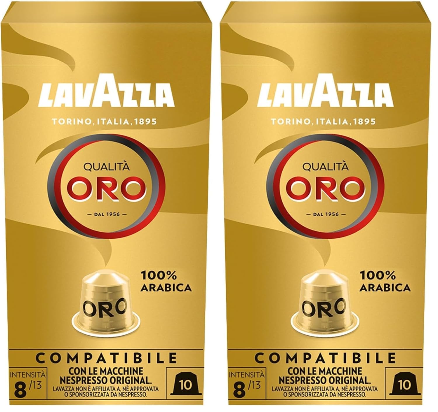 Lavazza Espresso Qualita Rossa , vollmundiger und ausgewogener Espresso, 30 Kapseln, Nespresso kompatibel