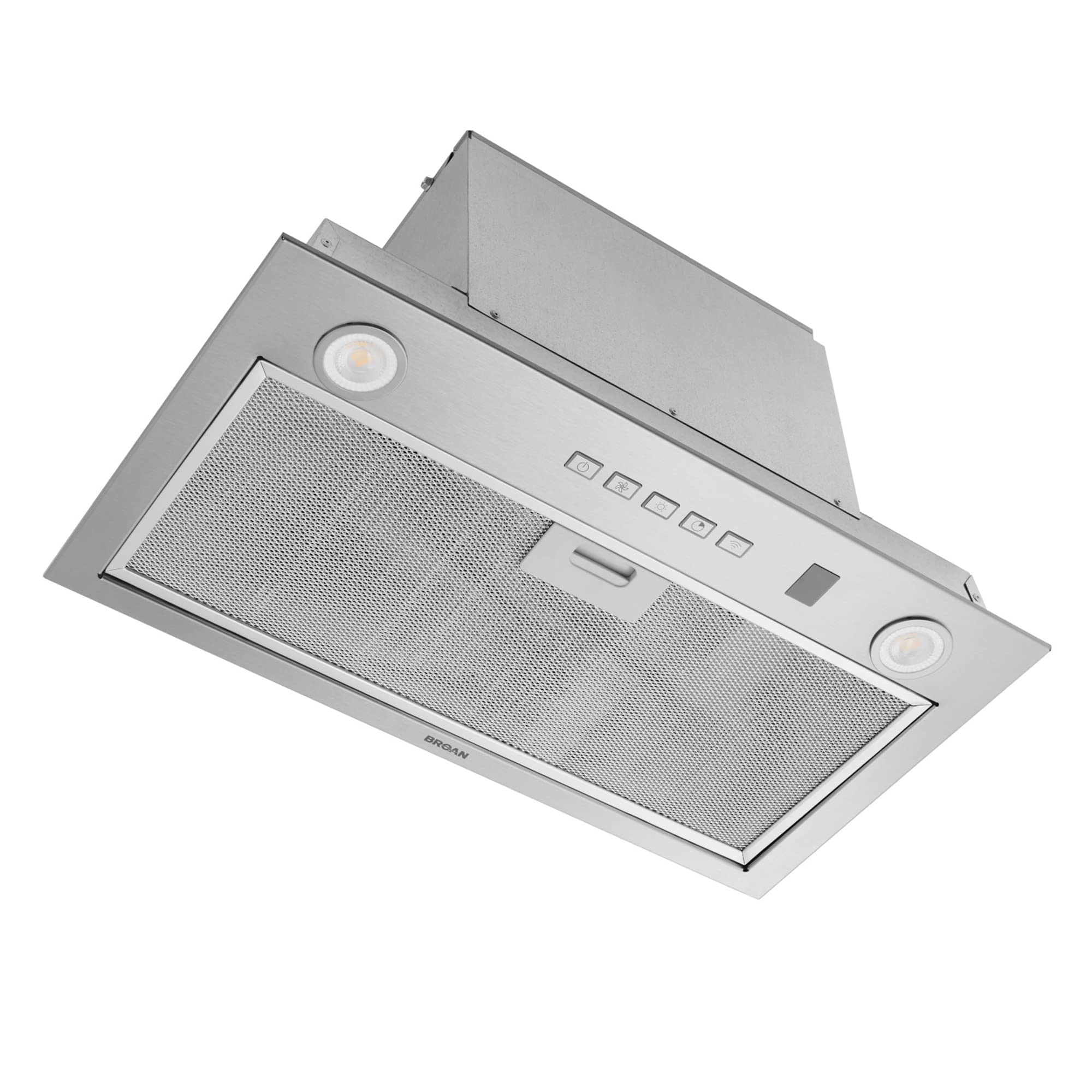 Broan-NuTone PM300SS Custom Power Pack Range Hood Insert with 2-Speed Exhaust Fan and Light, 300 Max Blower CFM, Stainless Steel, 21-Inch Built