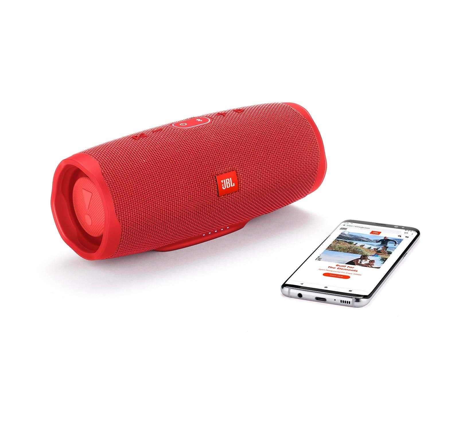 JBL Charge 4 - Waterproof Portable Bluetooth Speaker - Gray