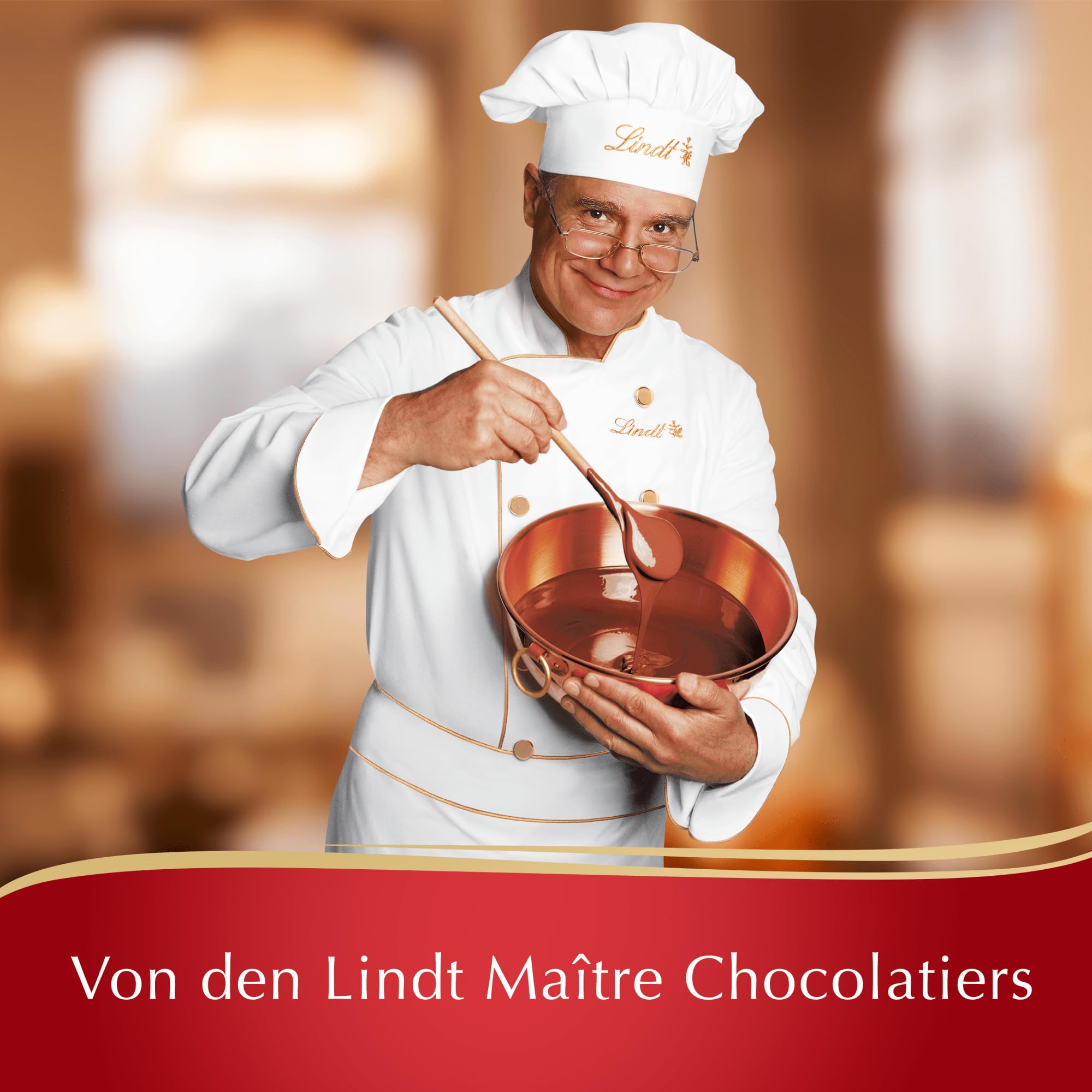 Lindt Schokolade LINDOR Mischung | 1371 g | Ca.109 Kugeln: Milch, 70%, Weiß, Milk&White, Stracciatella, Haselnuss, Salted Caramel, Double Chocolate, Feinherb, Pistazie | Schokoladengeschenk