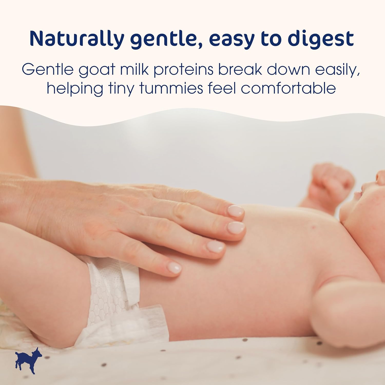 Kabrita Ziegenmilch-Säuglingsnahrung auf Pulverbasis mit Eisen, DHA, ARA und Präbiotika, für Säuglinge von 0–12 Monaten, gentechnikfrei, 794 g