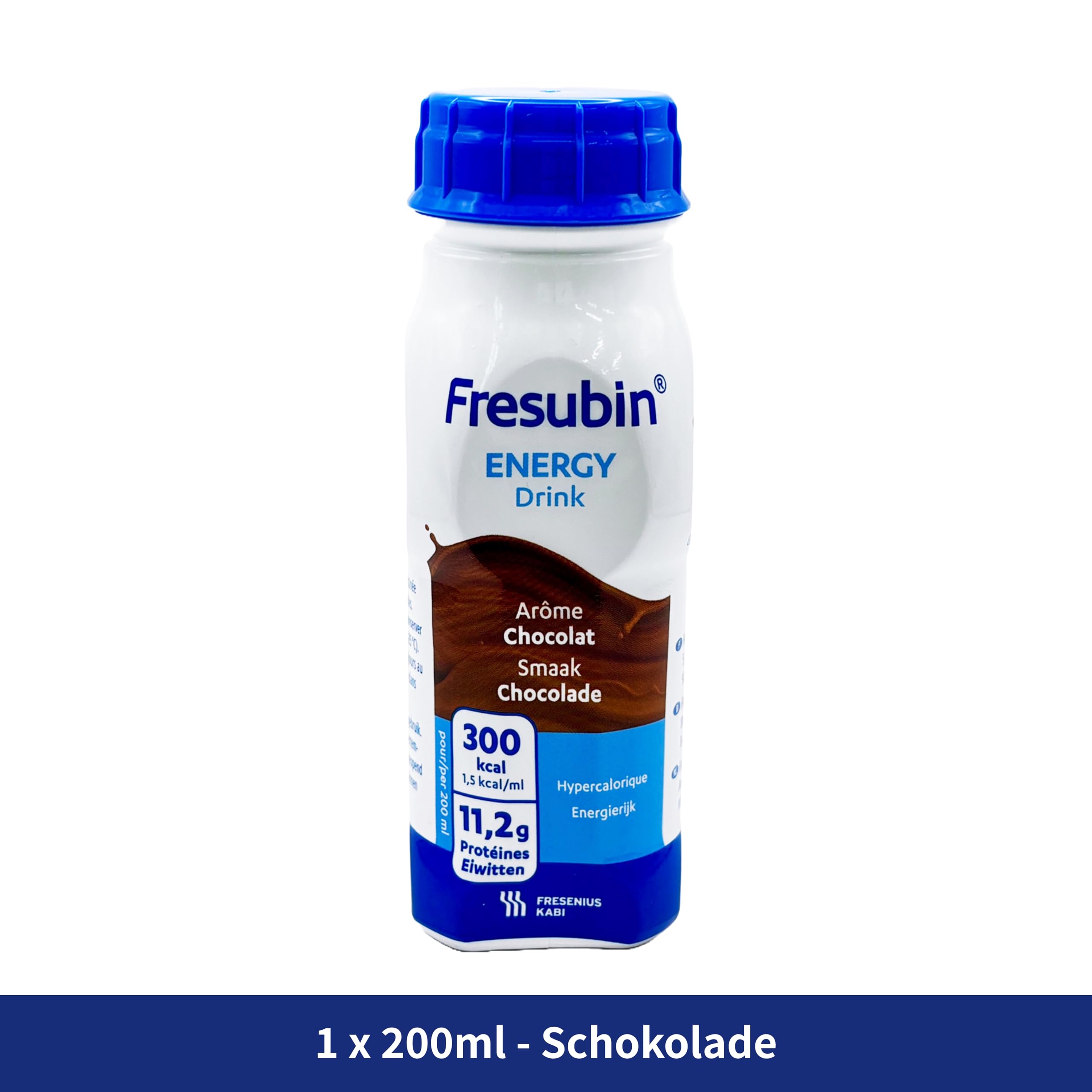 Fresubin Energy Drink - Mischkarton Hochkalorische Trinknahrung von Fresenius Kabi in 6 Geschmacksrichtungen, 300 kcal pro Flasche (200 ml (24er Pack), Mischkarton)