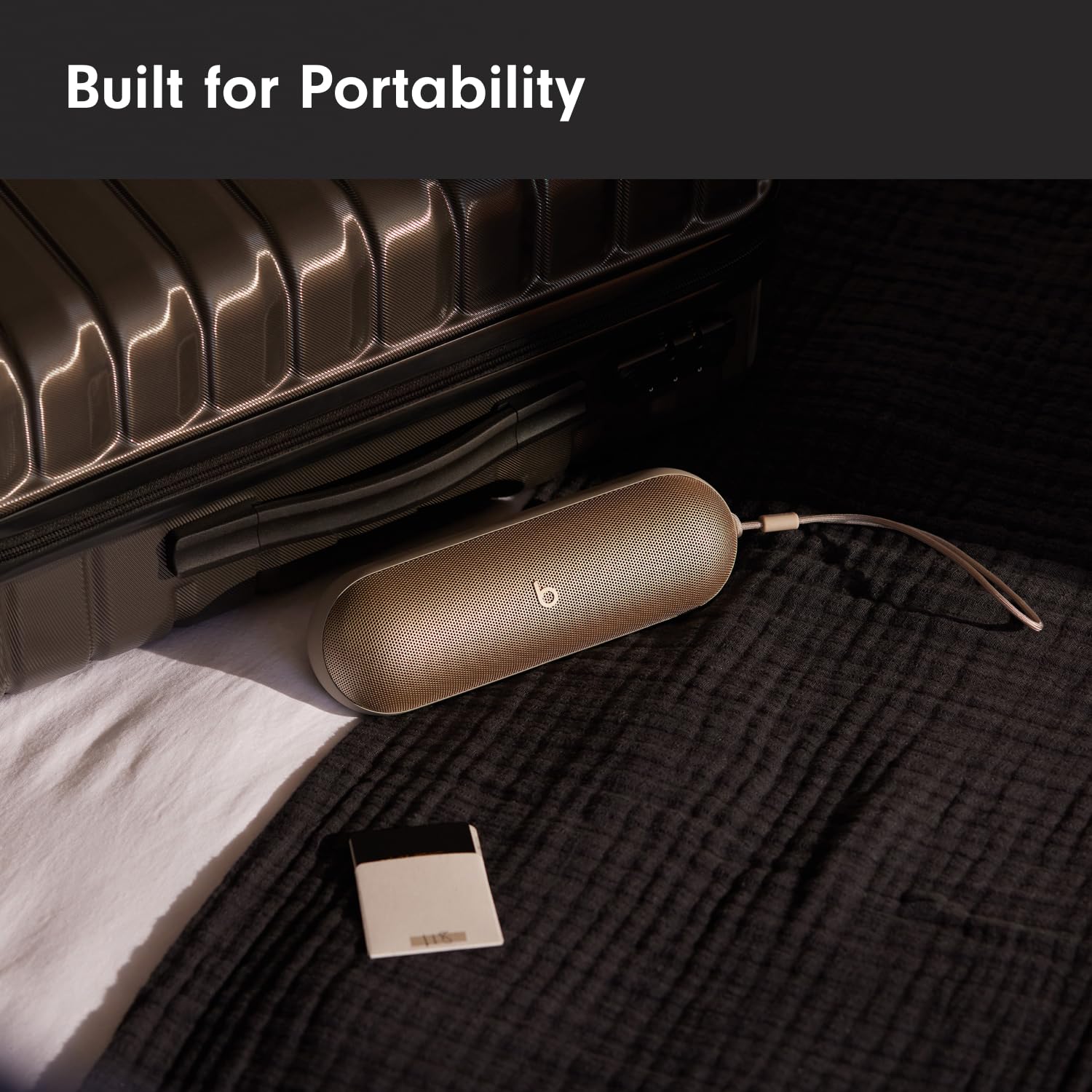 Beats Pill - Portable Bluetooth Speaker - Up to 24H Battery Life, Water Resistant, Bluetooth, Apple & Android Compatible, Seriously Loud Sound for Home, Outdoor and Travel - Matte Black