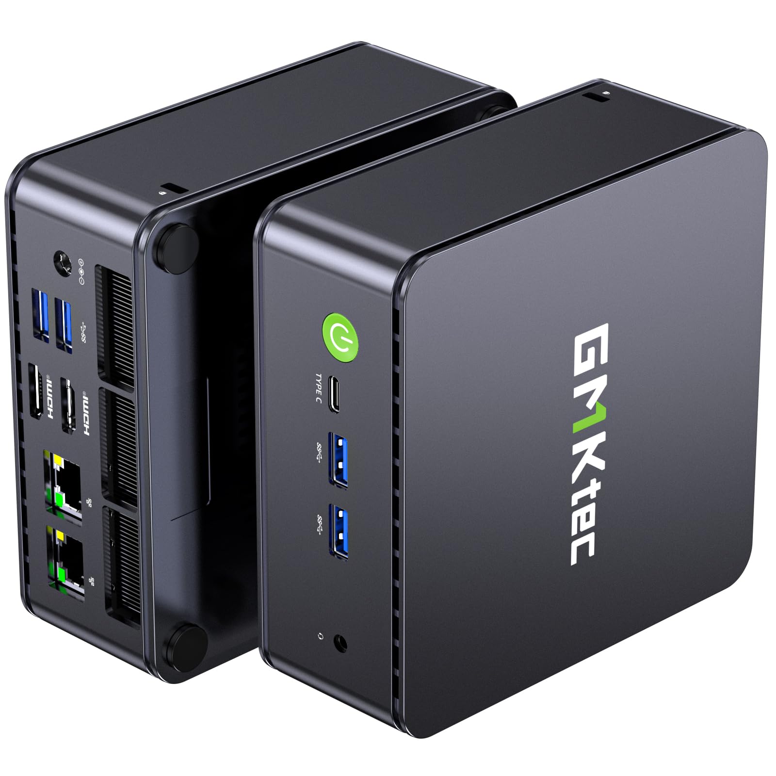 GMKtec G3 Pro Mini PC, Intel Core i3-10110U (Beats 4300U/N150) 16GB DDR4 (Dual Channel) 512GB PCIe M.2 SSD, Desktop Computer 4K Dual HDMI/USB3.2/WiFi 6/BT5.2/2.5GbE for Office, Business