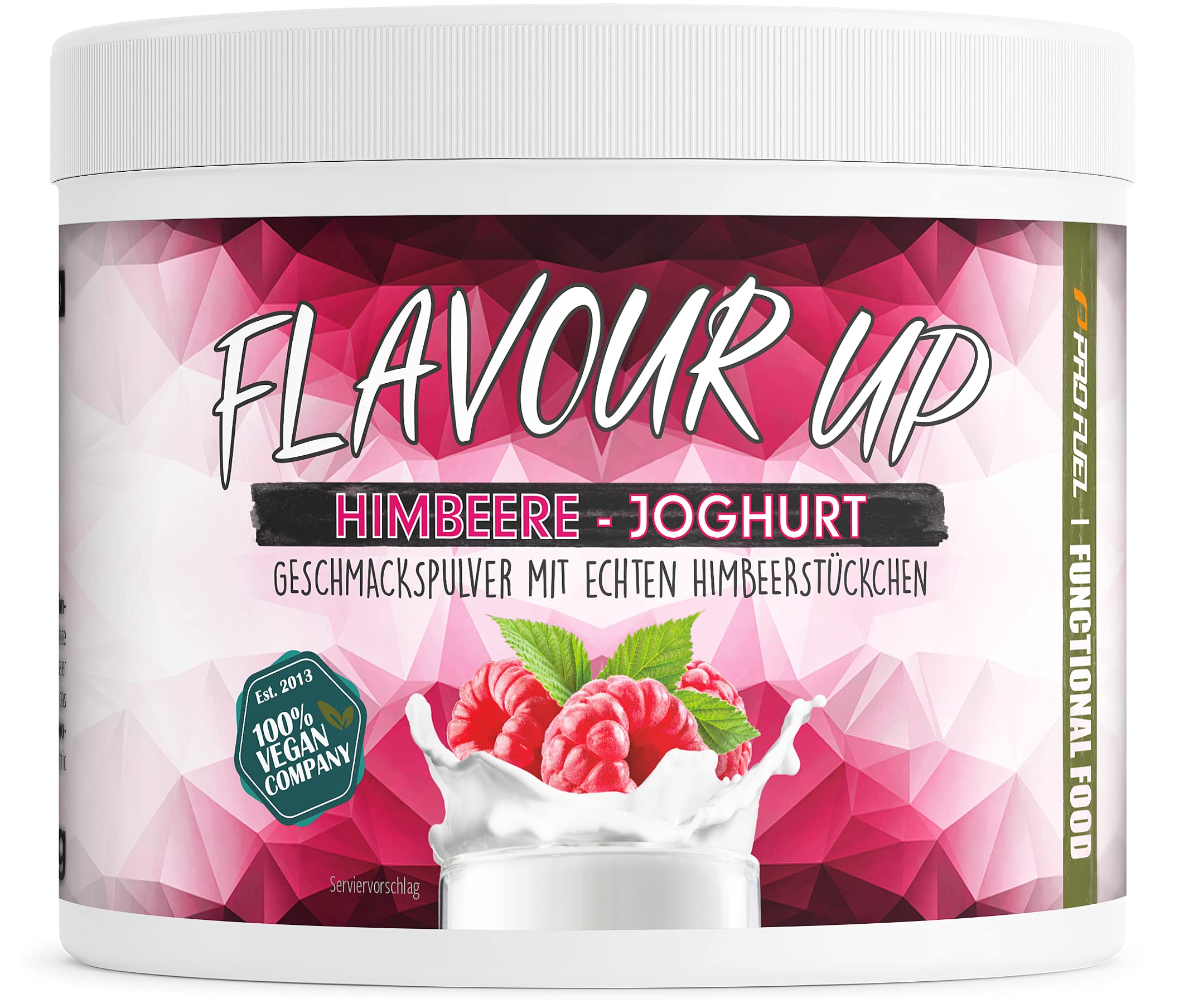 Geschmackspulver MIX PACK mit 8x30g Proben, 8 unglaublich leckere Flavours, nur 8-14 kcal pro Portion, Aroma & angenehme Süße, vielseitig einsetzbar für Lebensmittel & Getränke, FLAVOUR UP