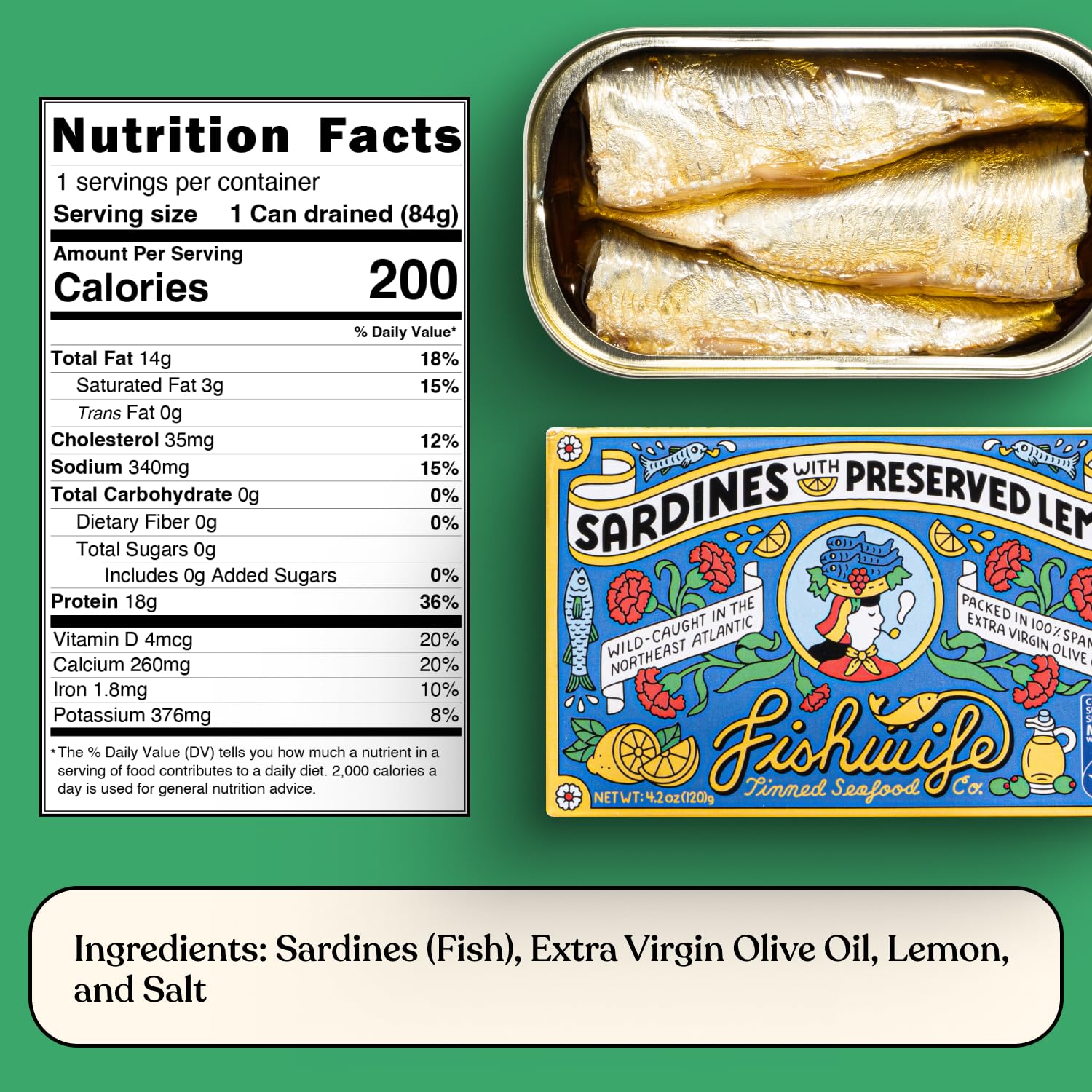 Fishwife Smoky Trio 3-Pack (Smoked Rainbow Trout, Smoked Salmon, Smoked Mackerel) | Gluten-Free, High Protein, Omega-3s | Hand-Packed