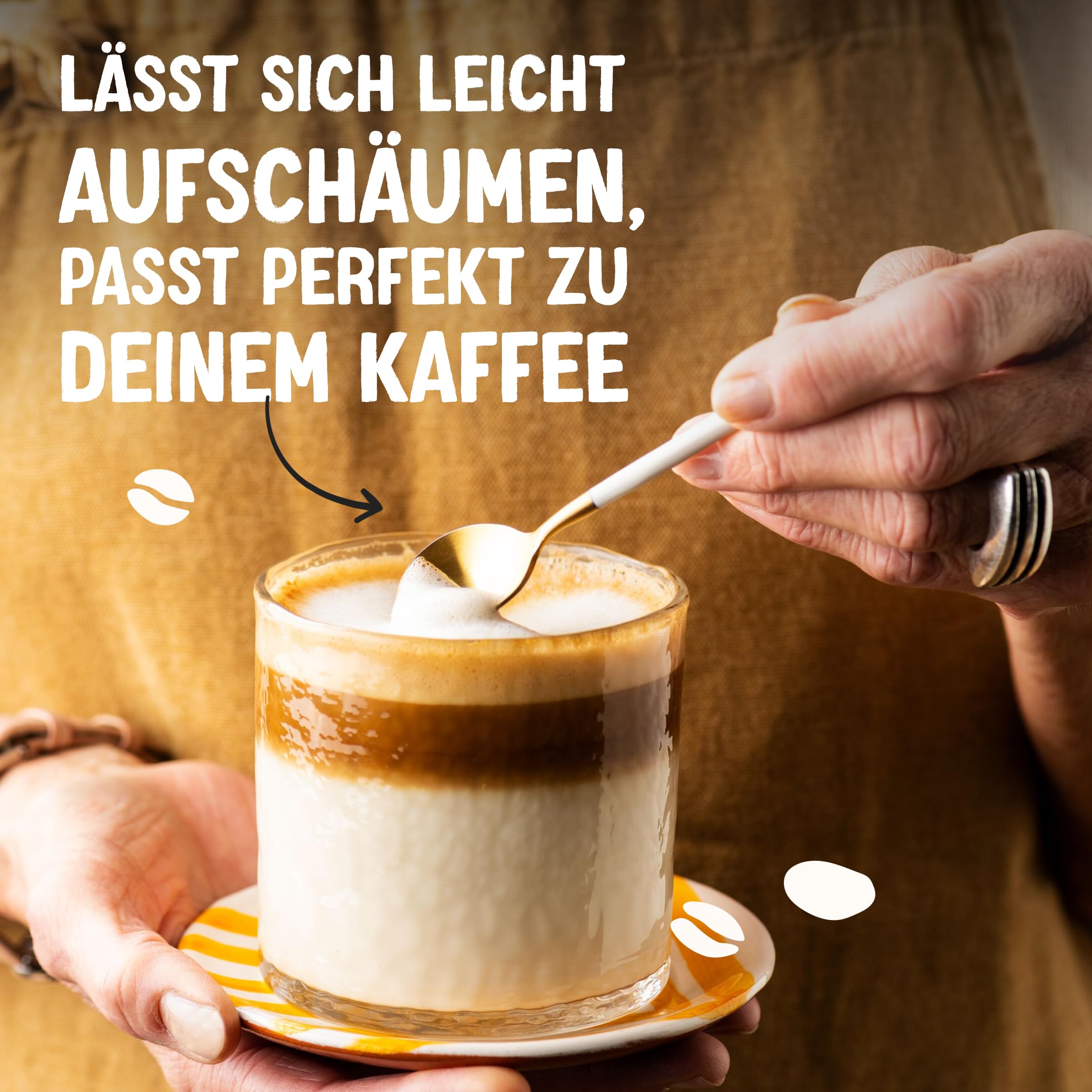 Alpro Barista Kokos – Zum Aufschäumen – 100 Prozent pflanzlich, vegan und milchfrei – Von Natur aus laktosefrei – Reich an Calcium und Vitaminen – 8 x 1 L