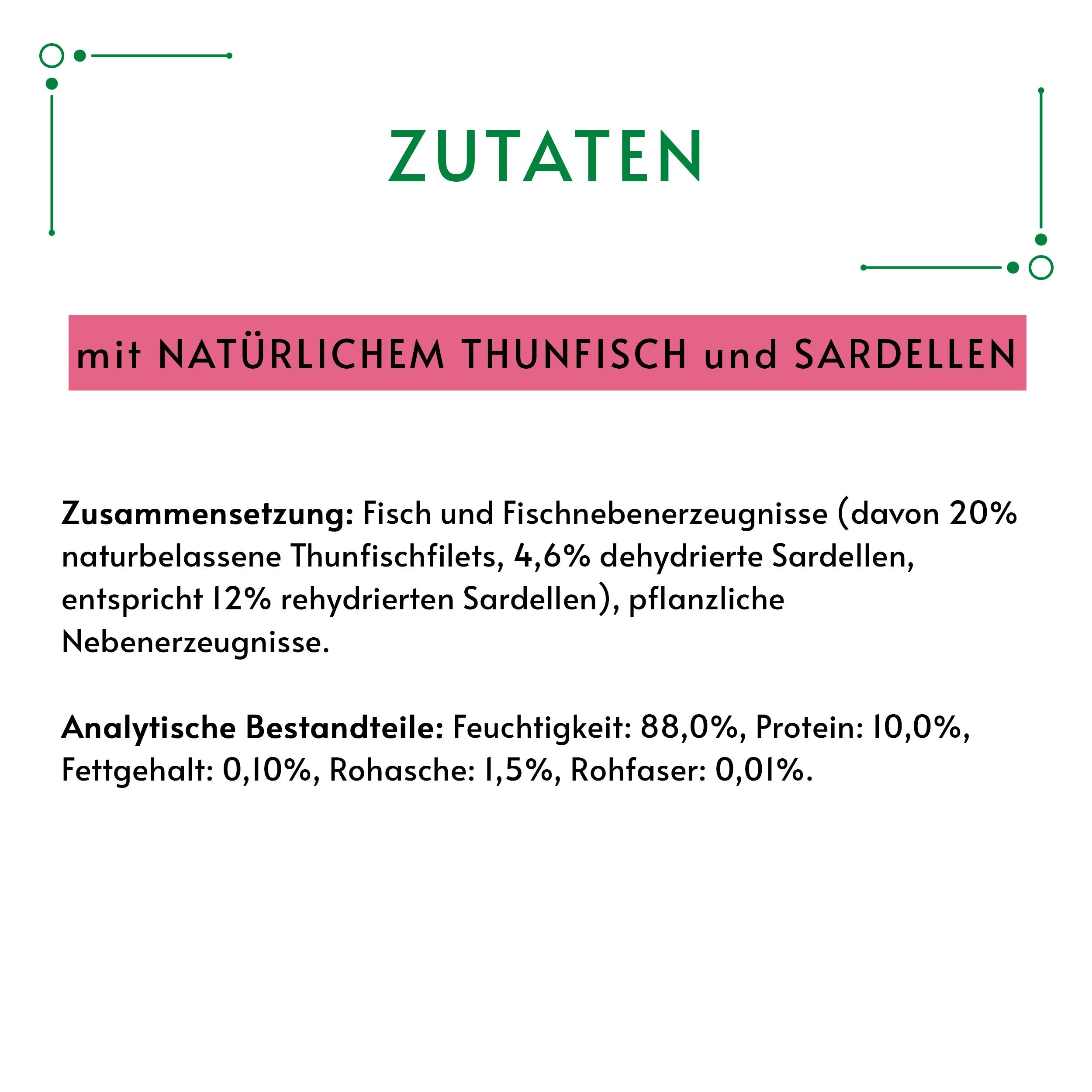 Gourmet Crystal Soup für Katzen mit naturbelassenem Thunfisch und Garnelen, 32er Pack (32 x 40g)