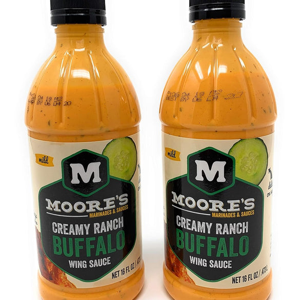 Moore Sauce Buffalo Wing Ranch, Pack of 2