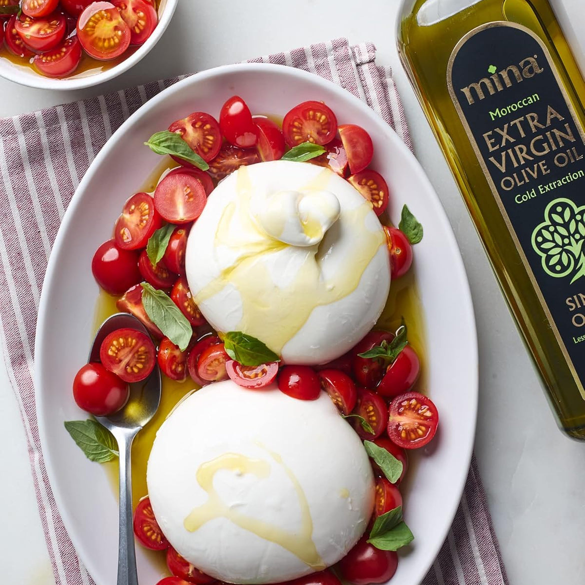 Mina Moroccan Olive Oil Extra Virgin 68 Fl Oz, New Harvest, Polyphenol Rich Olive Oil, Single Origin Extra Virgin Olive Oil, Cold Extraction, Less than 0.2% Acidity, 2 L