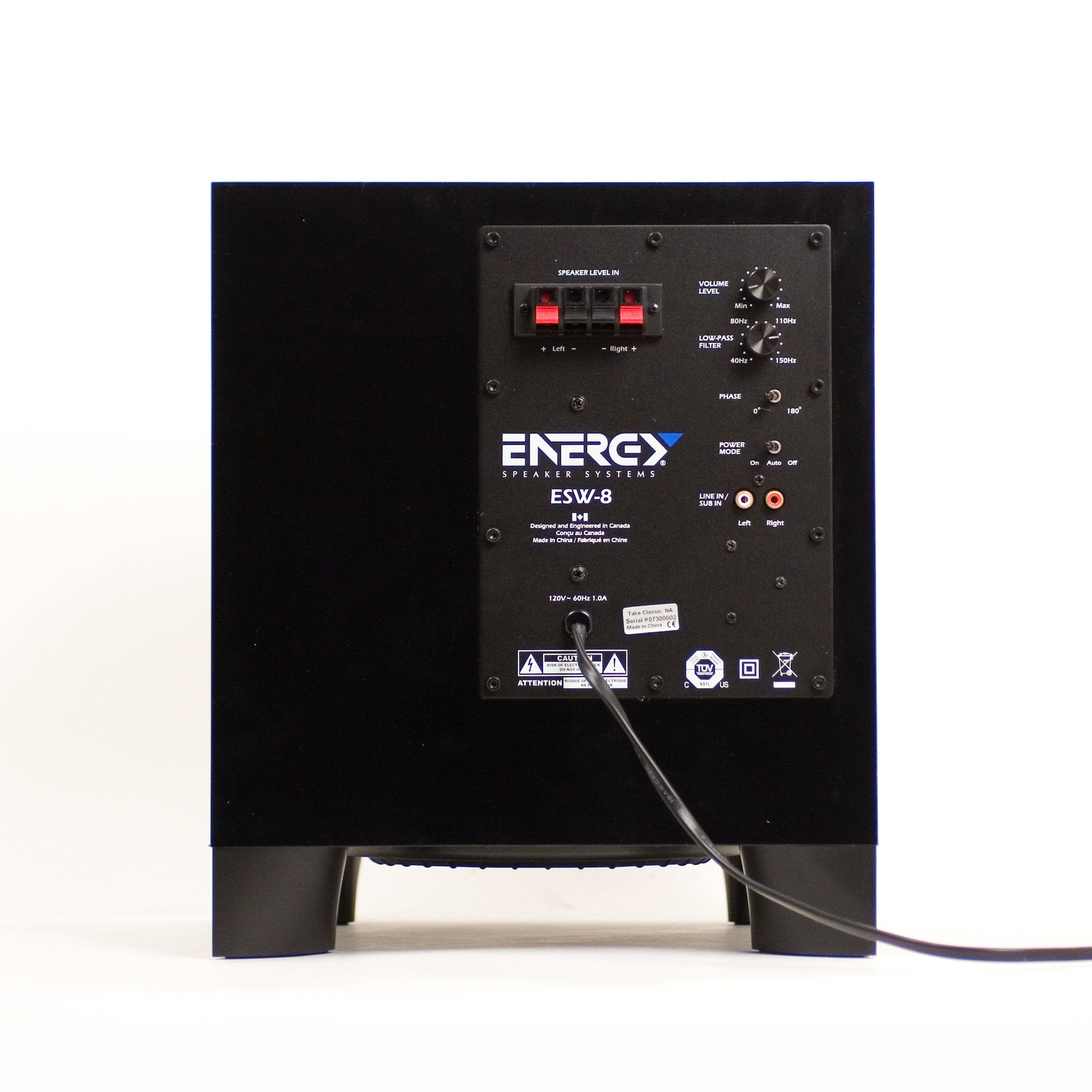 Energy 5.1 Take Classic Home Theater System (Set of Six, Black)