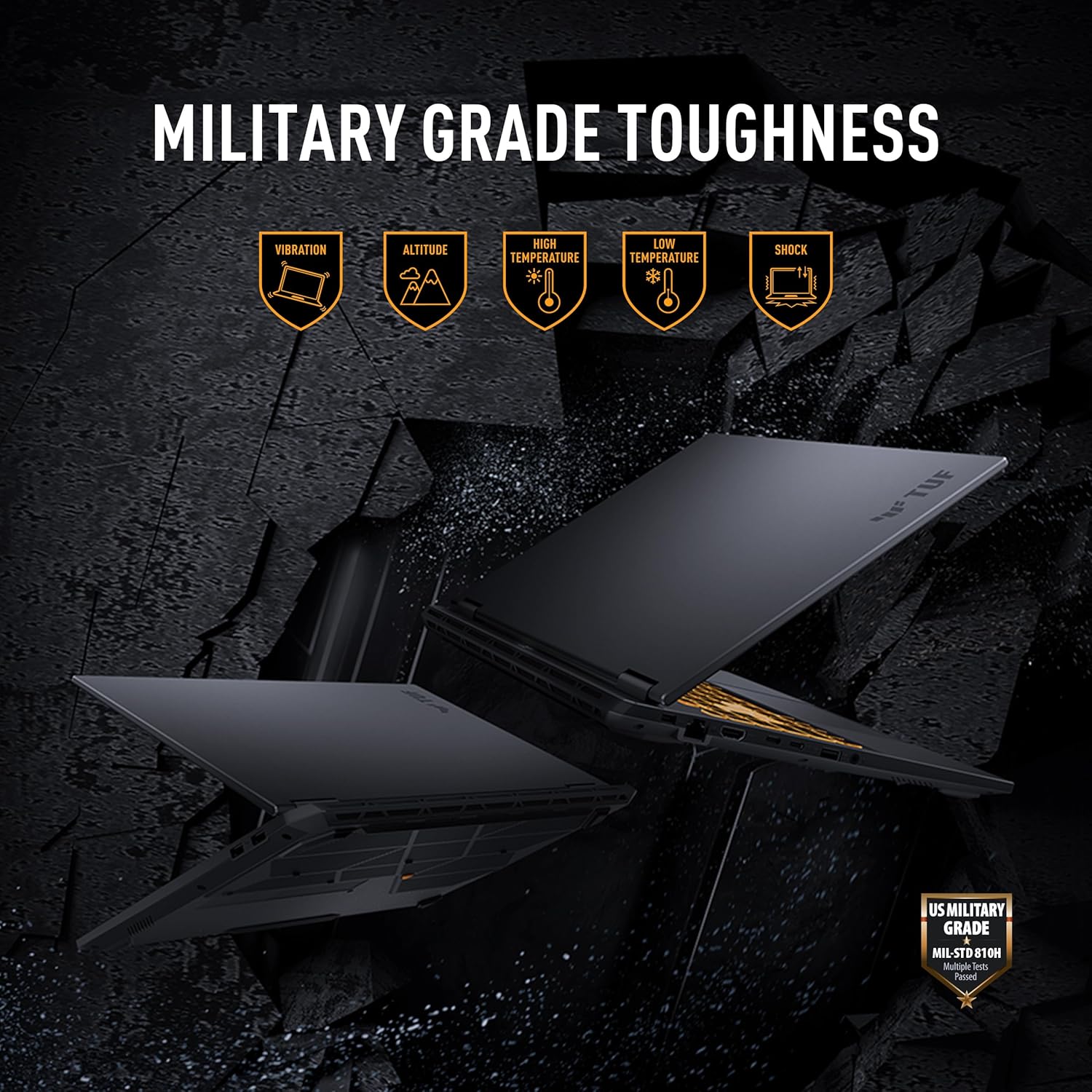 ASUS TUF Gaming F16 (2025) Gaming Laptop, 16” FHD+ 165Hz 16:10 Display, Intel® Core™ i5 Processor 13450HX, NVIDIA® GeForce RTX™ 5050, 16GB DDR5, 512GB PCIe Gen4 SSD, Wi-Fi 6E, Win 11 Home