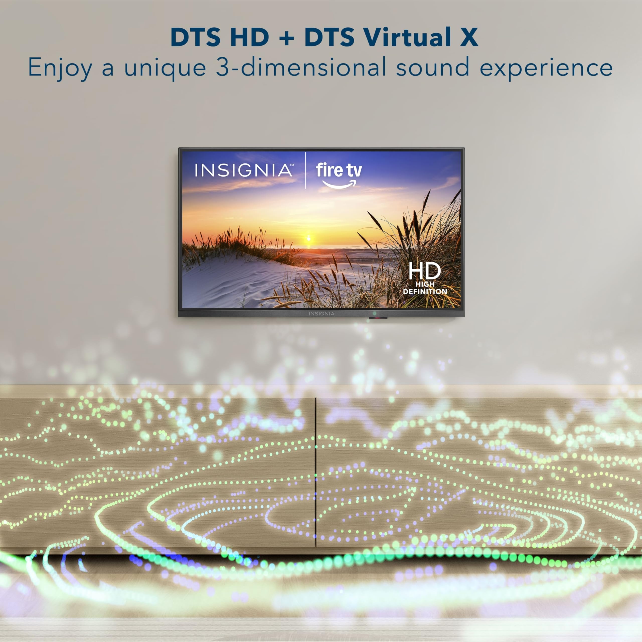 INSIGNIA 32" Class F20 Series LED HD Smart Fire TV, Voice Remote with Alexa, Free & Live TV