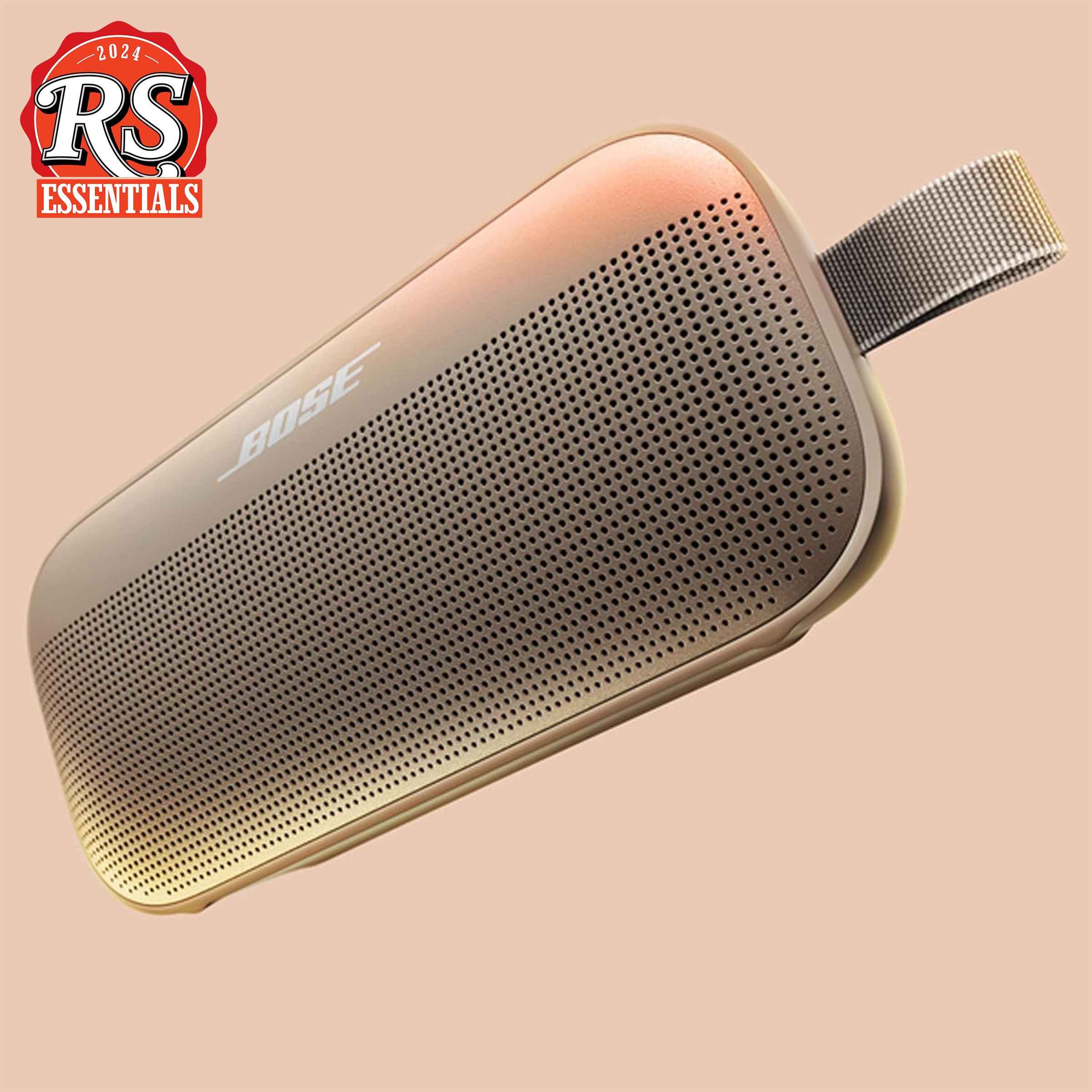 Bose SoundLink Flex Bluetooth Speaker (2nd Gen) - Portable Outdoor Speaker with Hi-Fi Audio, Waterproof and Dustproof, USB-C, Up to 12 Hours Battery Life, Black