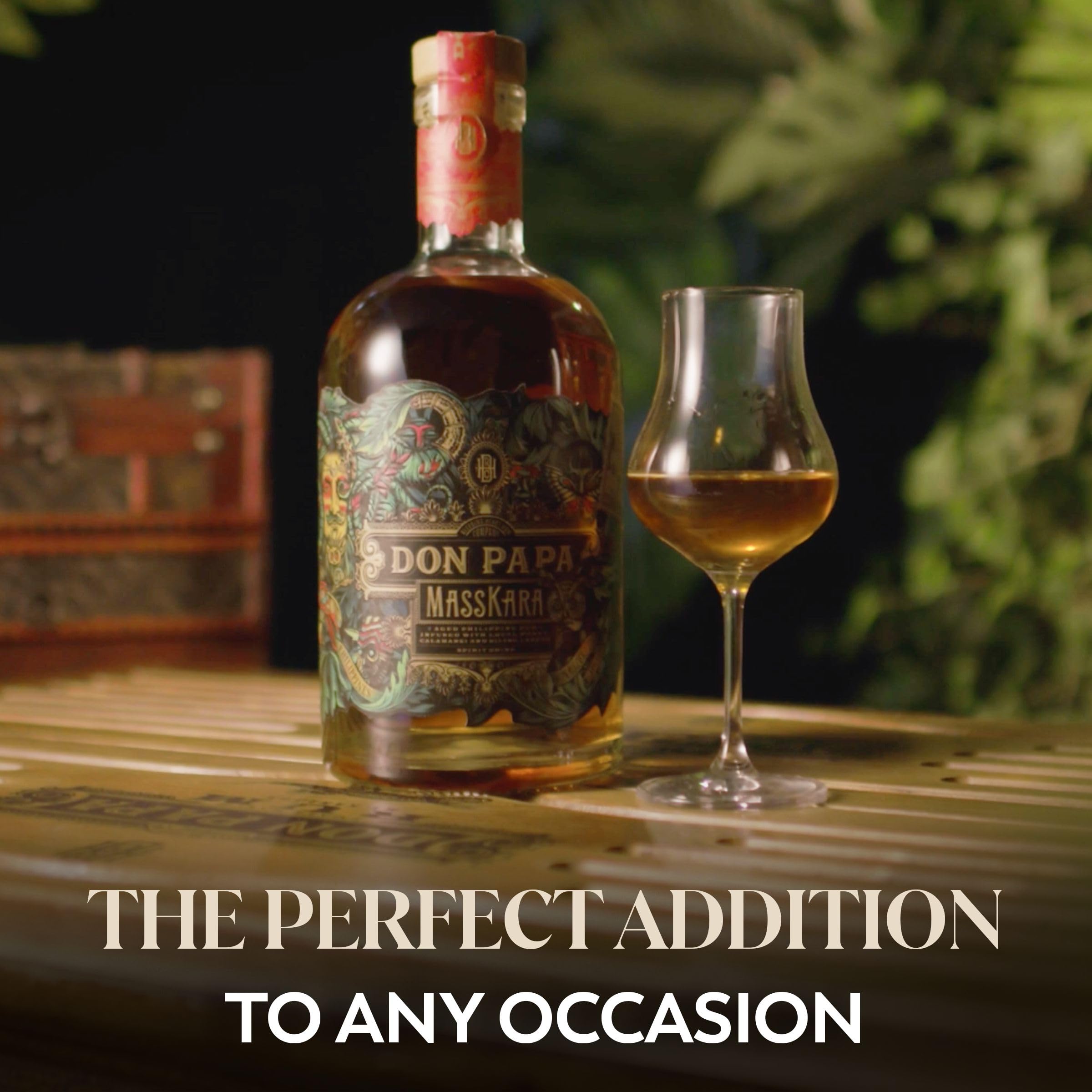 Don Papa Masskara | Rumbasis mit exotischen, philippinischen Früchten und Honig verfeinert | 700ML