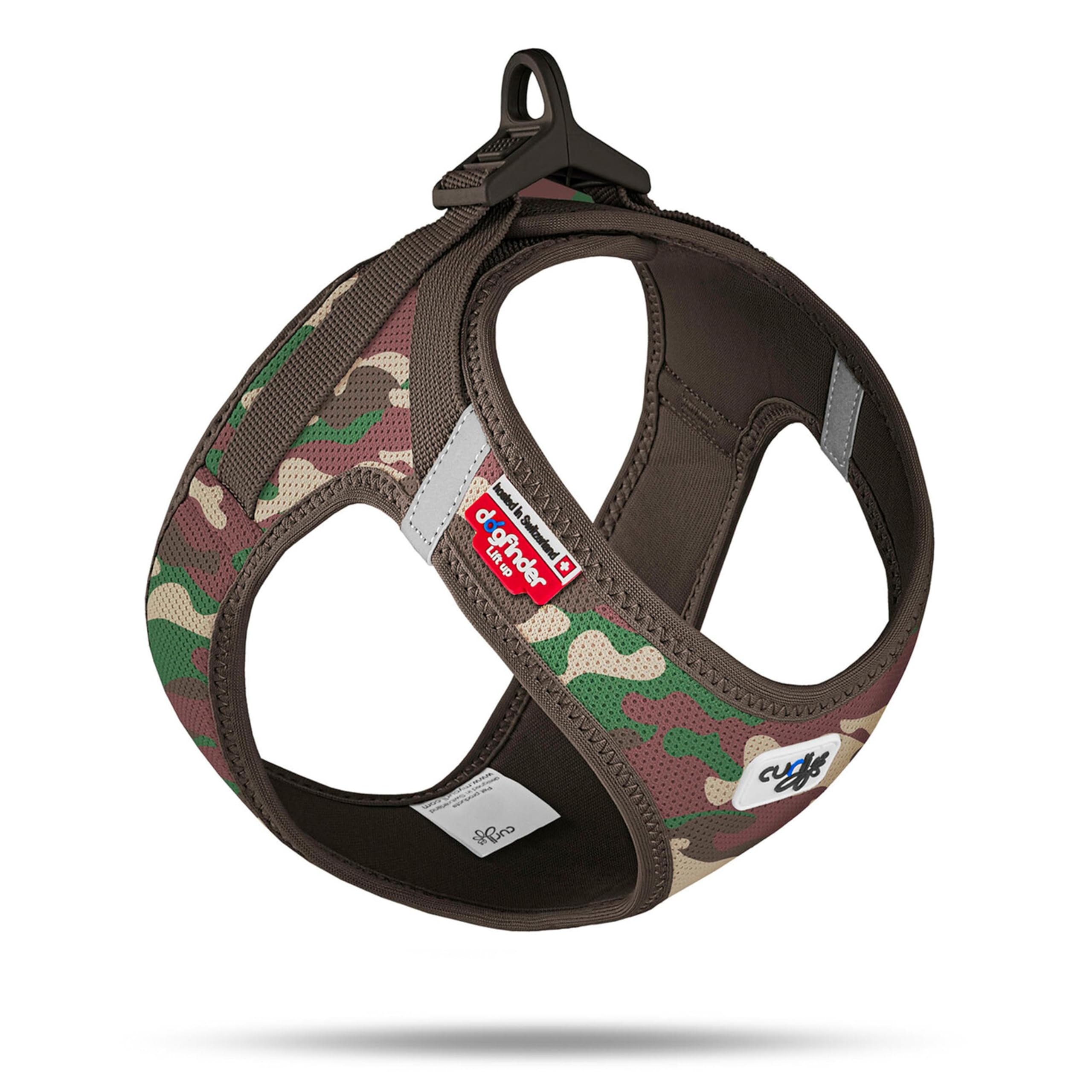 Vest Harness curli Clasp Air-Mesh Black S