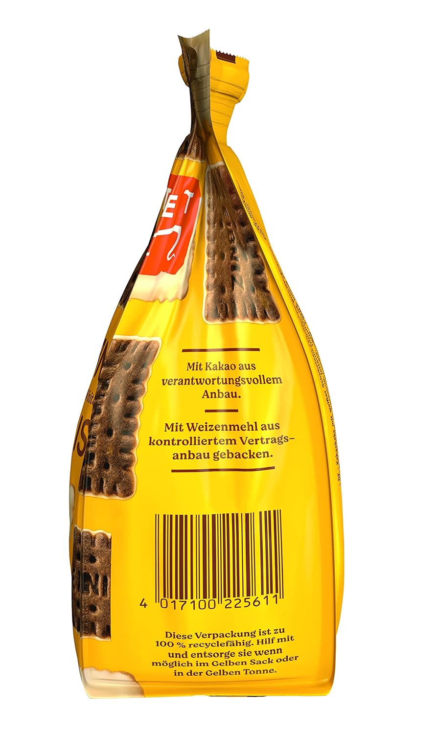 LEIBNIZ Original Butterkeks, 22er Snack Pack, die Nr 1 unter den Butterkeksen, knusprige Kekse in praktischer Großpackung (22 x 50 g), perfekt für unterwegs
