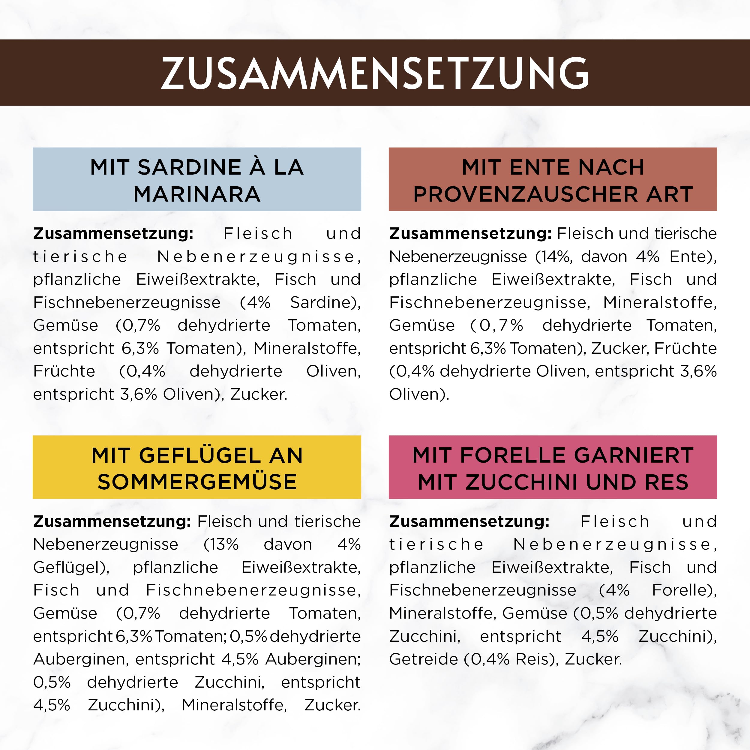 Gourmet A la Carte Katzenfutter nass, Sorten-Mix, 60er Pack (60 x 85g)