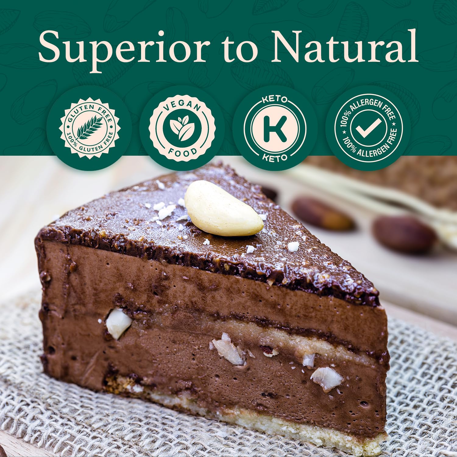 Premium Wild Harvested Raw Brazil Nuts, 1 lb (16oz) – High Selenium, Batch Tested Peanut & Gluten Free, Non-GMO, Kosher, Resealable Bag