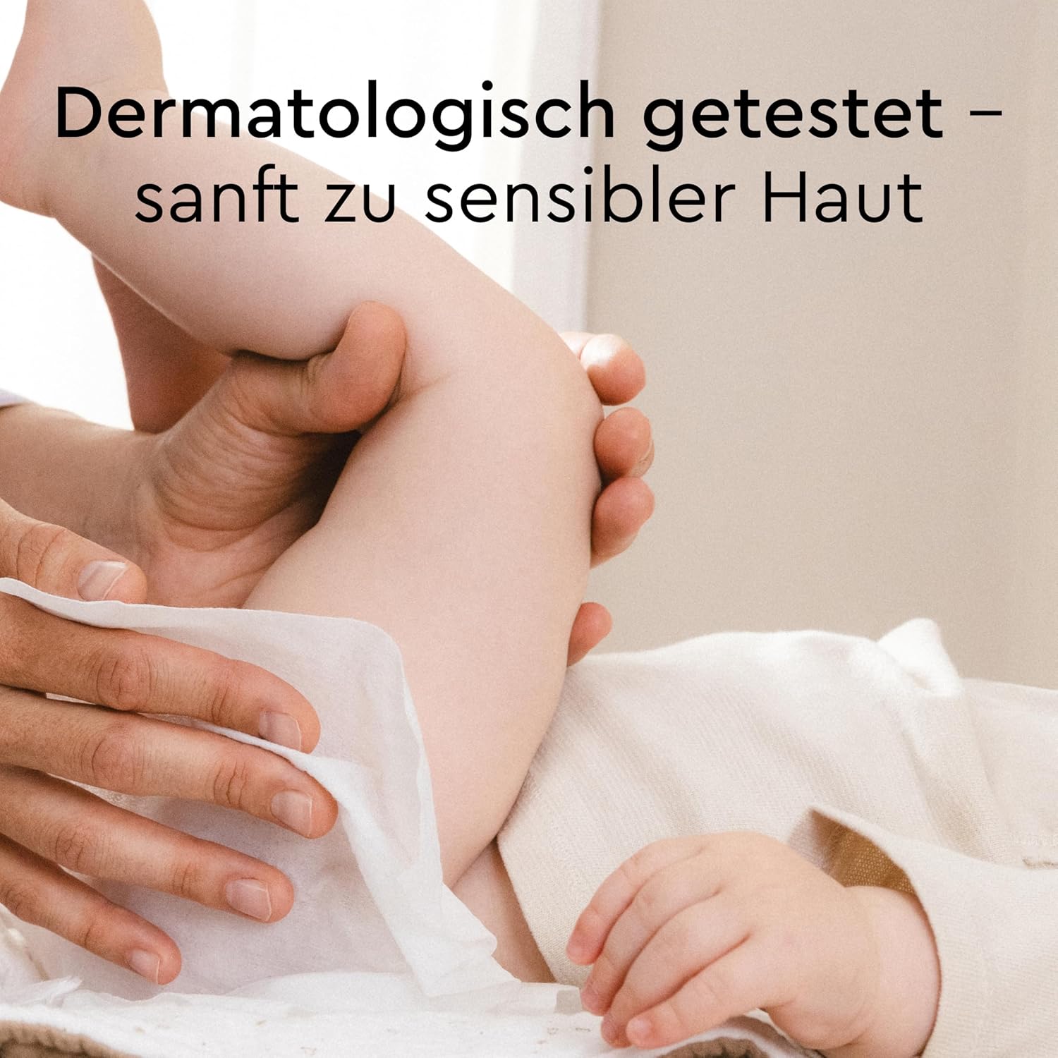 LILLYDOO Baby Feuchttücher mit 99% Wasser, 600 Stück (10 x 60), 100% plastikfreies Tuch, ohne Parfüme & mild wie Watte und Wasser
