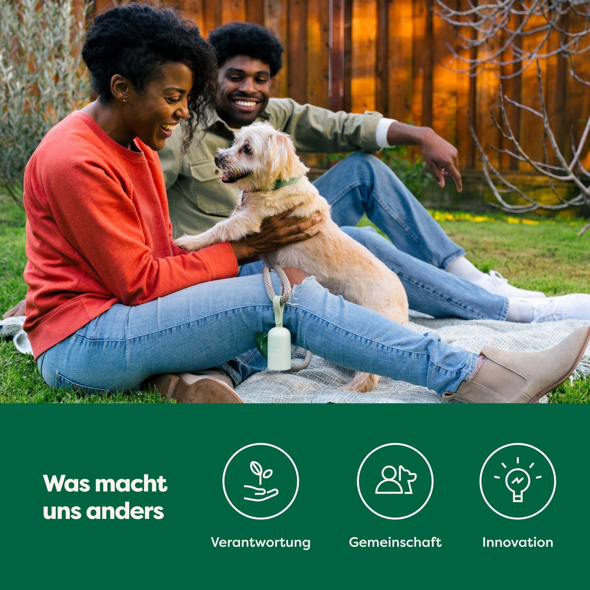 Earth Rated Hundekotbeutel, garantiert auslaufsichere und extra dicke Abfallsäcke als Nachfüllrollen für Hunde, Lavendelduft, 270 Stück