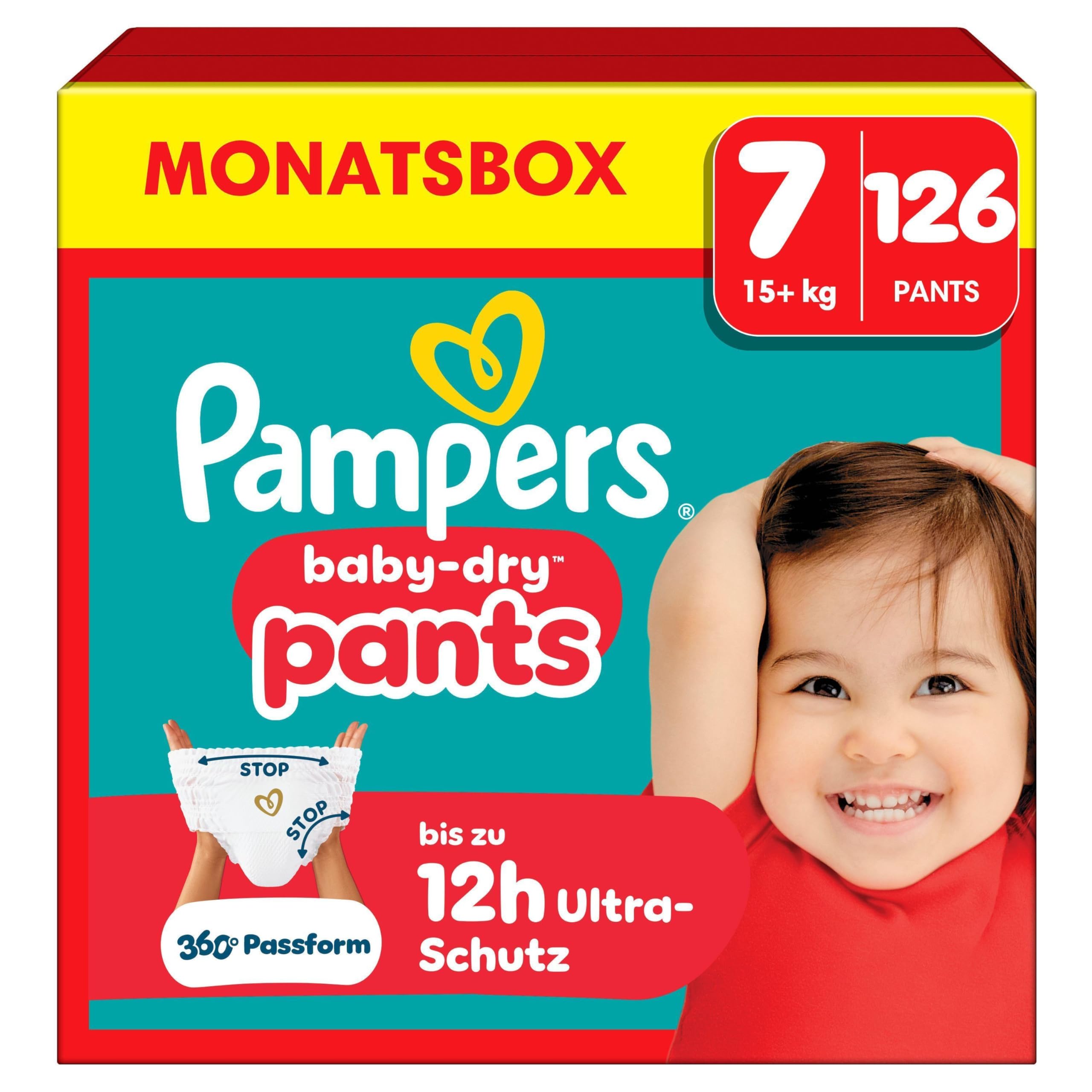 Pampers Baby-Dry Pants Größe 5, 160 Stück, 11kg-17kg, 360° auslaufsichere Passform für Tag und Nacht