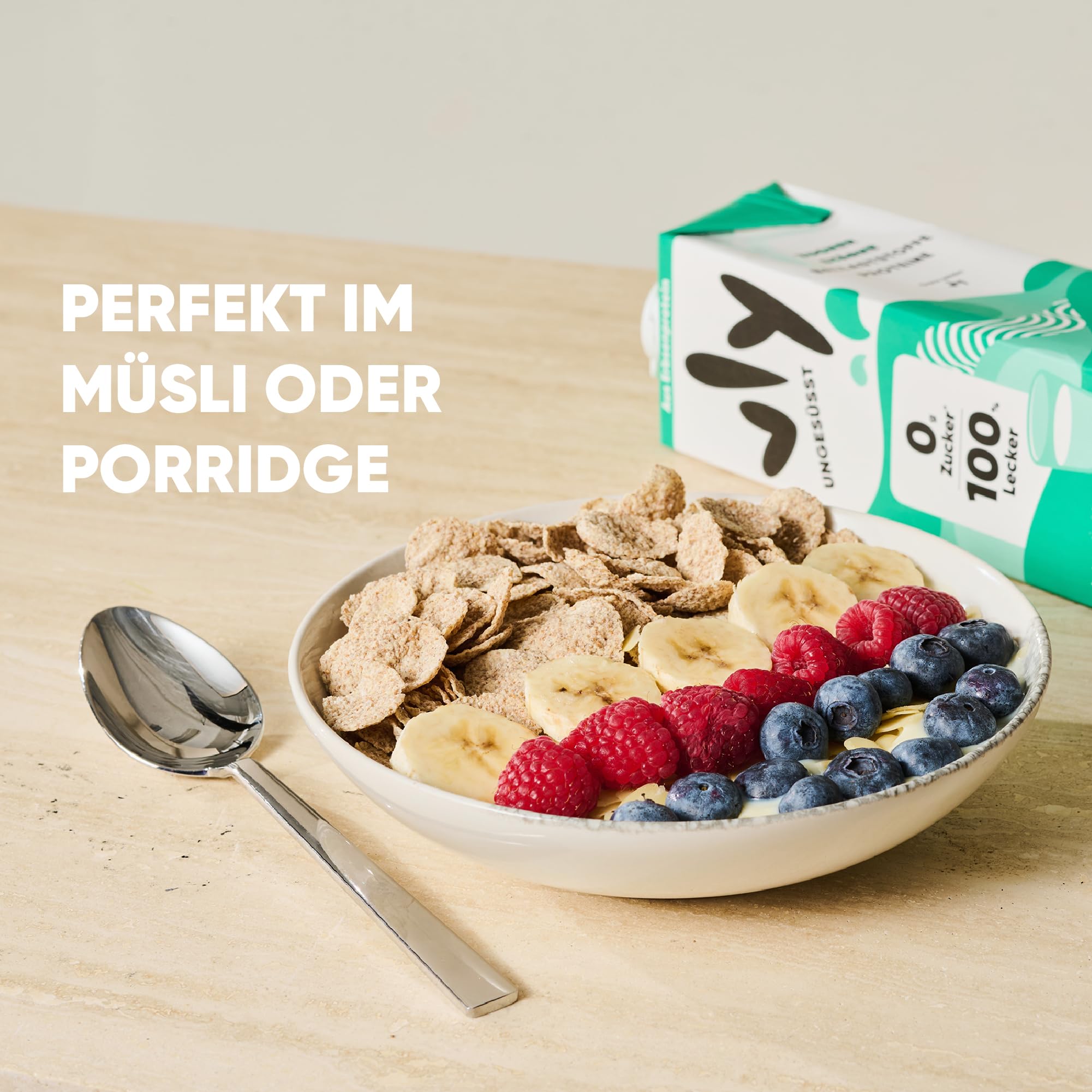vly BARISTA - Die vegane Milchalternative aus Erbsenprotein | Cremiger Schaum | Reich an Ballaststoffen, Calcium, Vitaminen & Protein | Laktosefrei, Glutenfrei, Zuckerarm, Pflanzlich - 16x1L