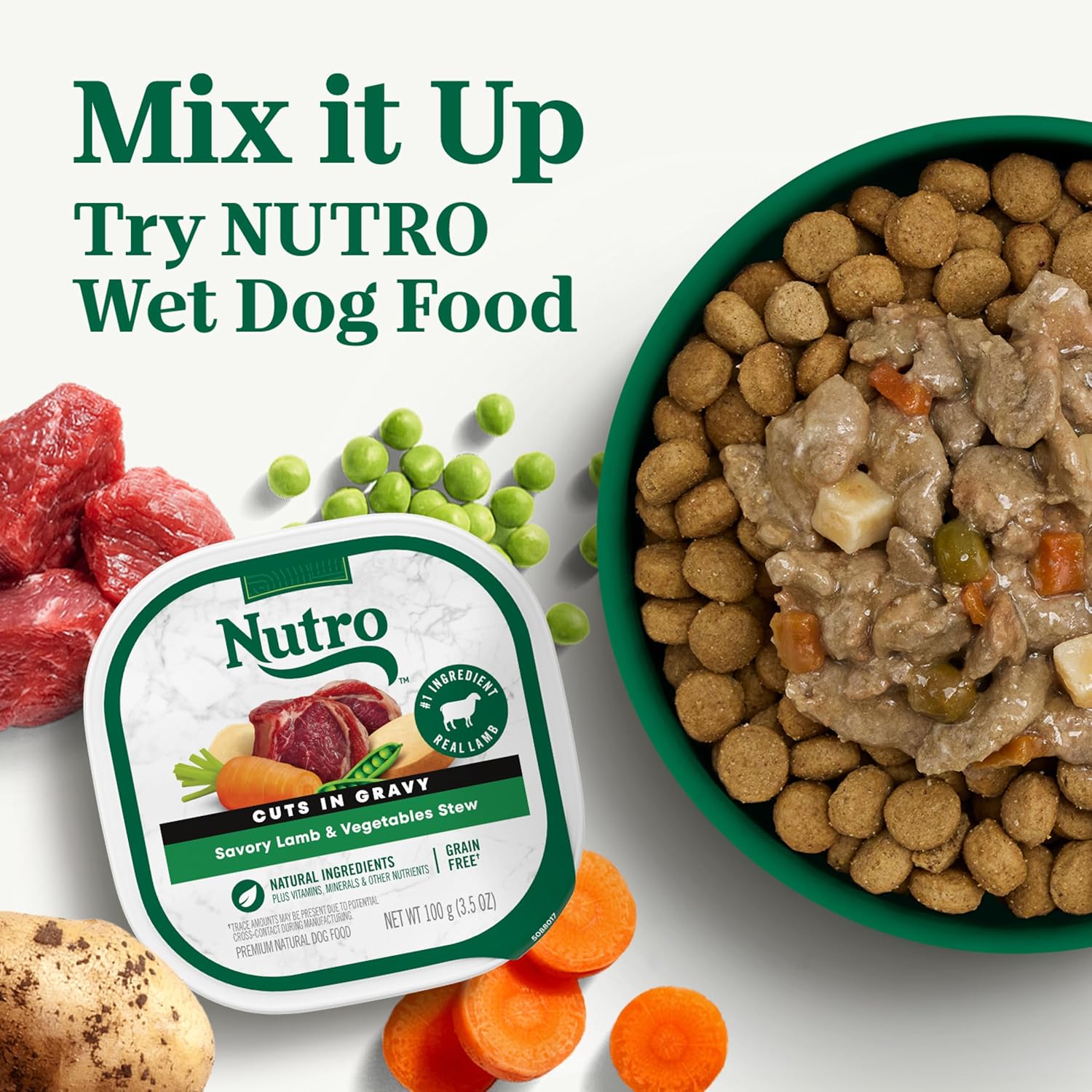 Nutro Natural Choice Large Breed Puppy Food Dry, Lamb & Brown Rice Recipe, 30 lb. Bag