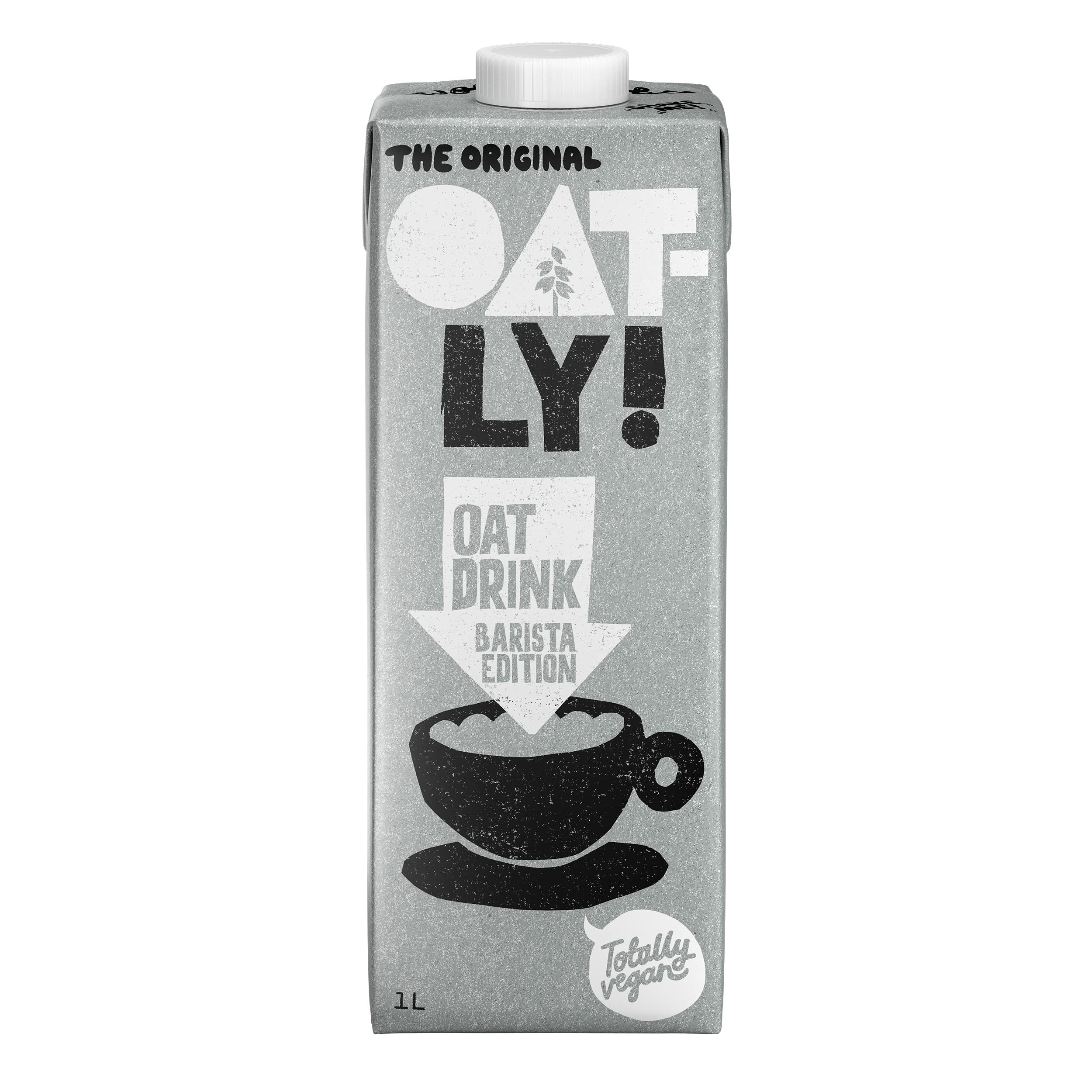 Oatly Barista Haferdrink Barista Edition, Long Life 1 Litre (6er Pack)