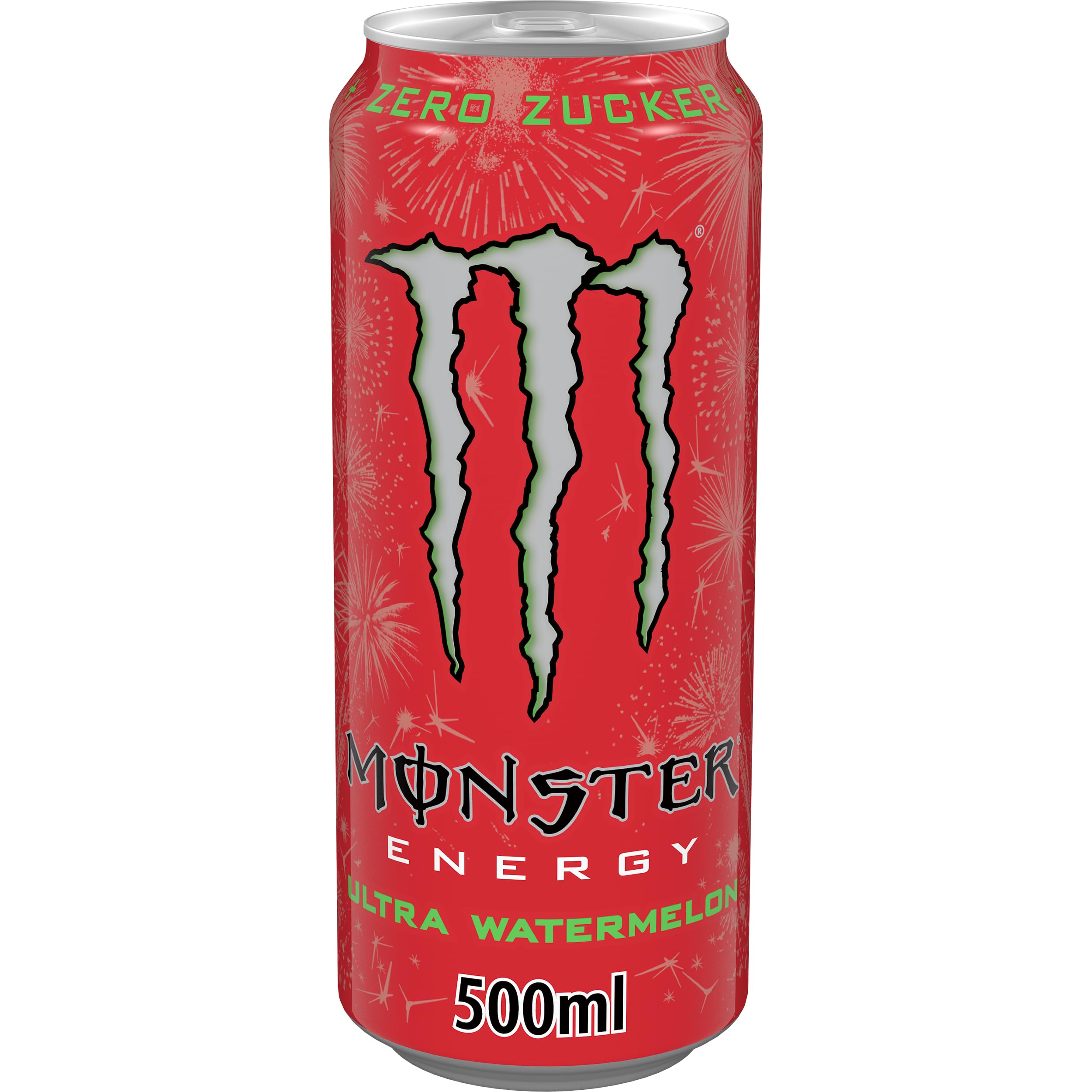 Monster Energy Ultra Fiesta - koffeinhaltiger Energy Drink mit leichtem Mango-Geschmack - ohne Zucker und ohne Kalorien - in praktischen Einweg Dosen (12 x 500 ml)