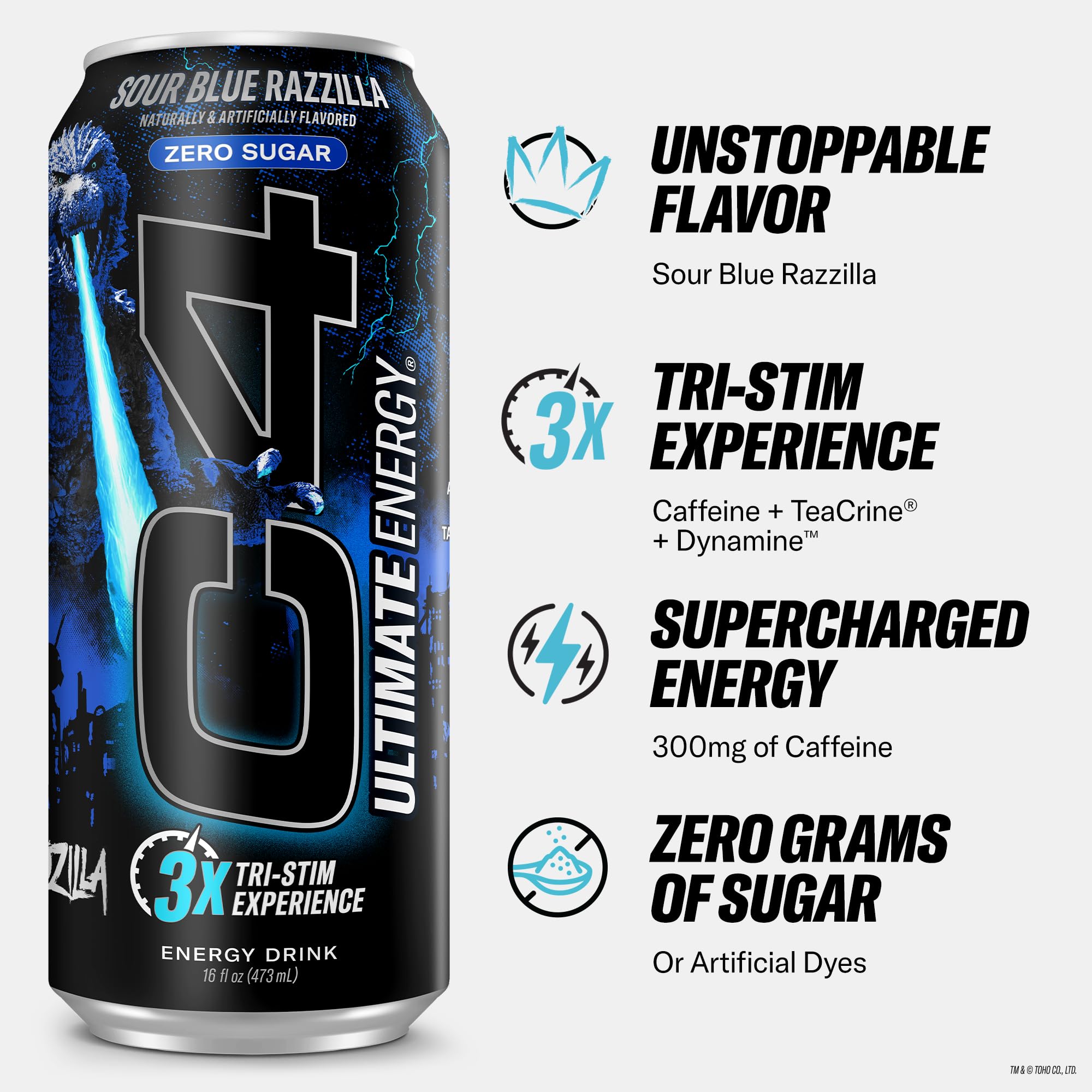 Cellucor C4 Ultimate | Pre Workout Sugar Free Energy Drink | Tri-Stim Experience with 300mg Caffeine + TeaCrine + Dynamine | Fruit Punch | 16oz (Pack of 12)