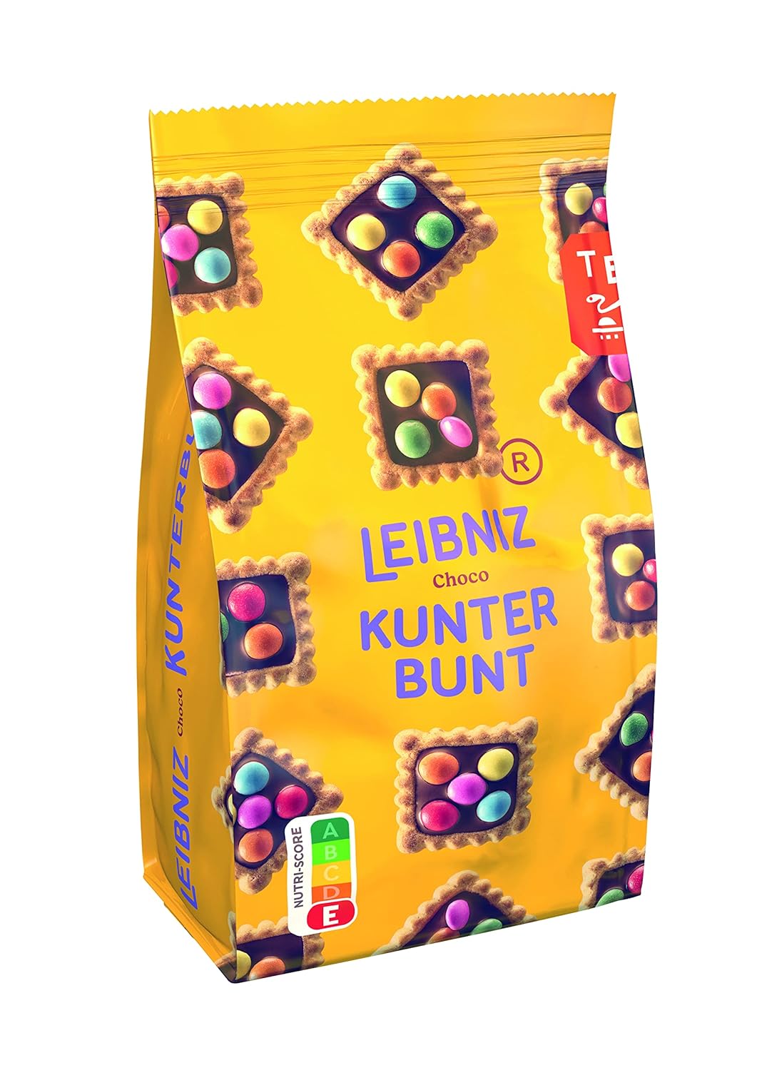 LEIBNIZ Original Butterkeks, 22er Snack Pack, die Nr 1 unter den Butterkeksen, knusprige Kekse in praktischer Großpackung (22 x 50 g), perfekt für unterwegs